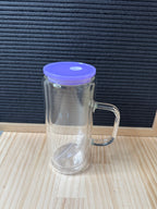 20oz Glass Snow Globe Handle