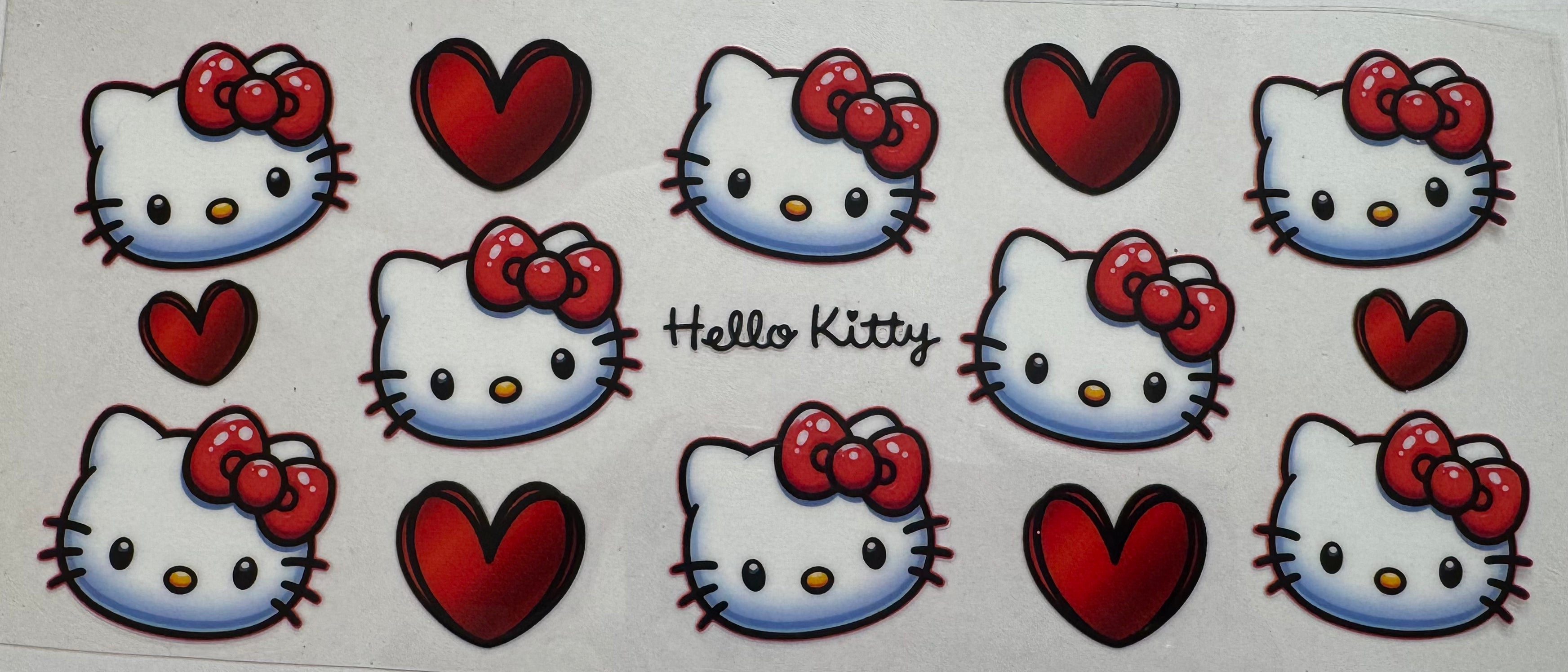 Hello Kitty 16oz Uv DTF Wrap #3