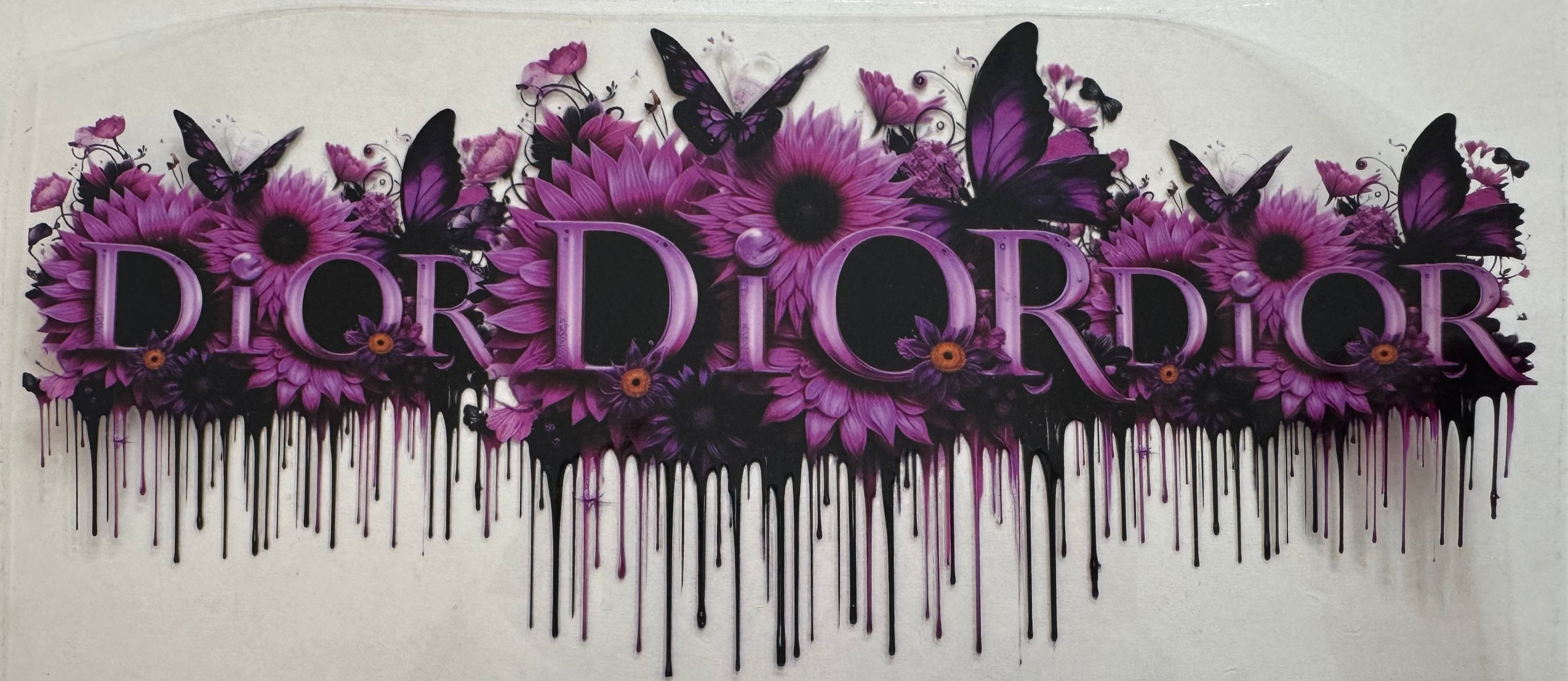 Dior 16oz Uv DTF Wrap #1