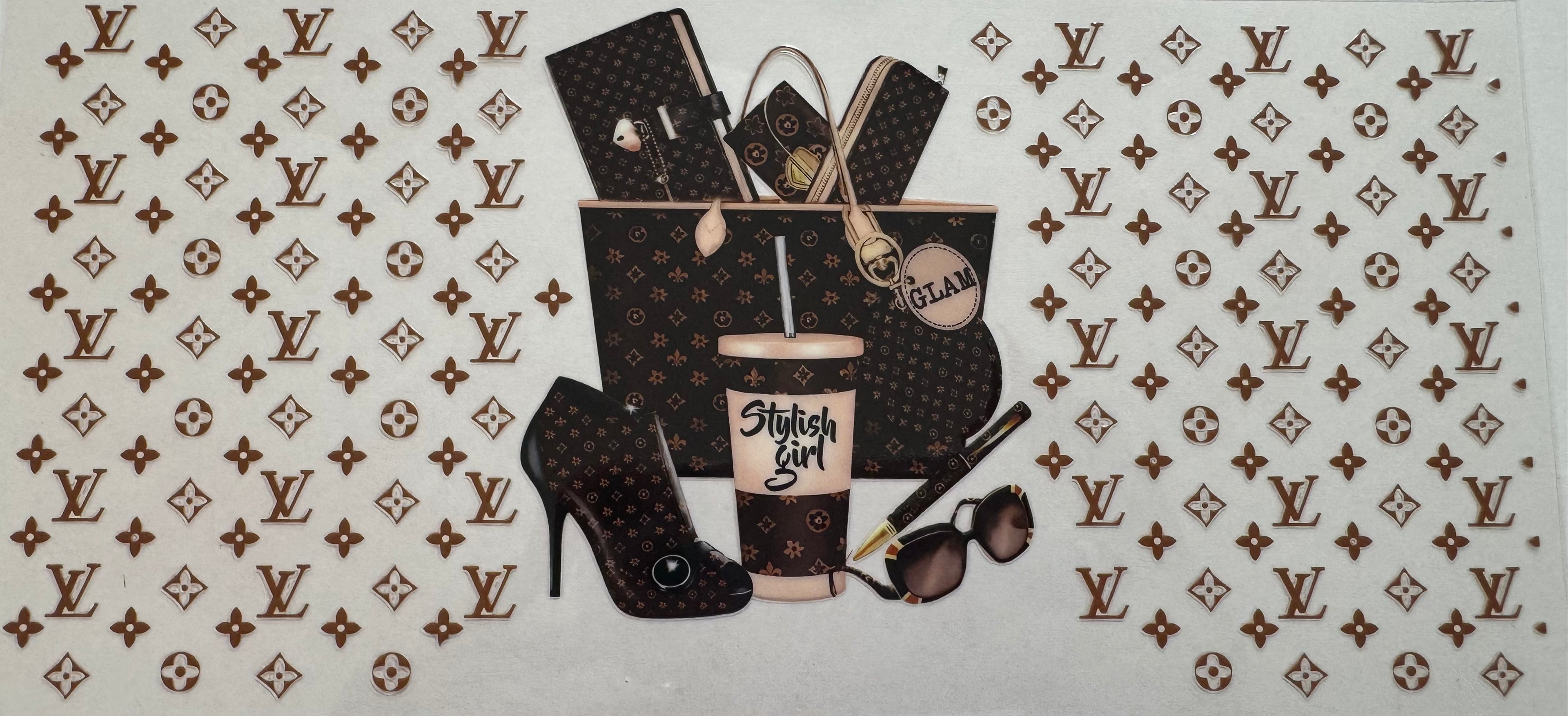 Lv Glamour 16oz Uv DTF Wrap
