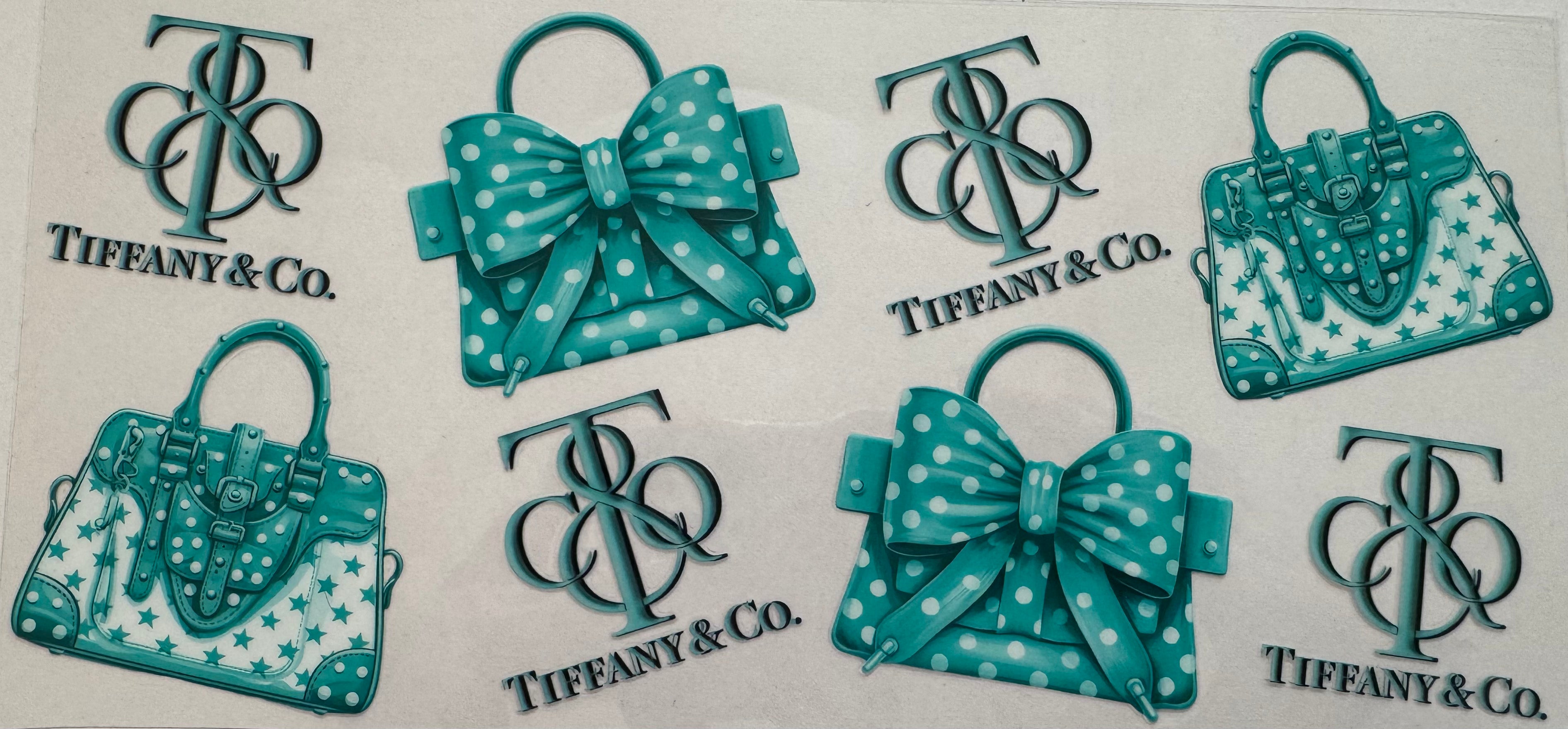 Tiffany & Co 16oz Uv DTF Wrap #3
