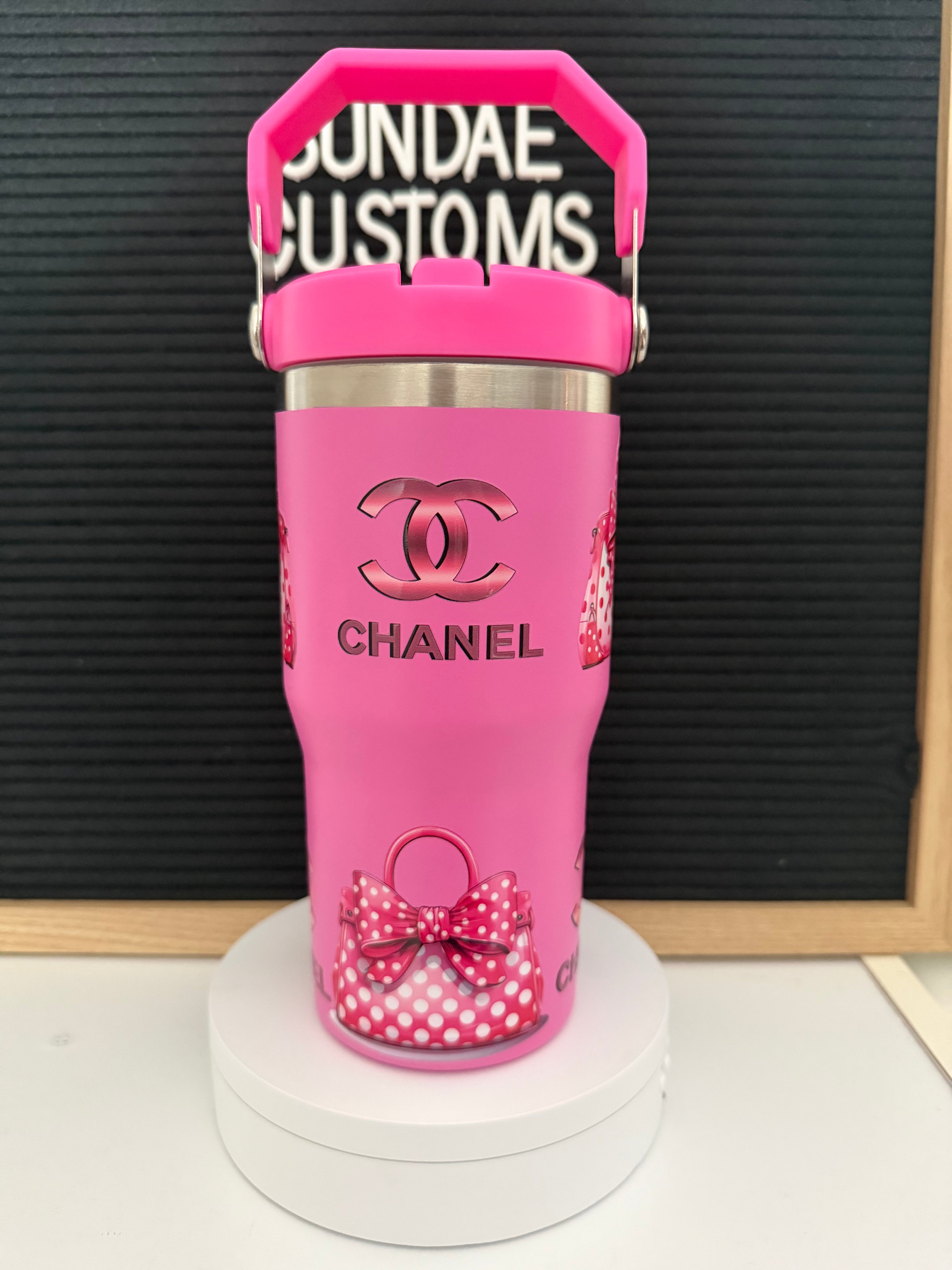 Chanel 20oz Stainless Steel Pre Made