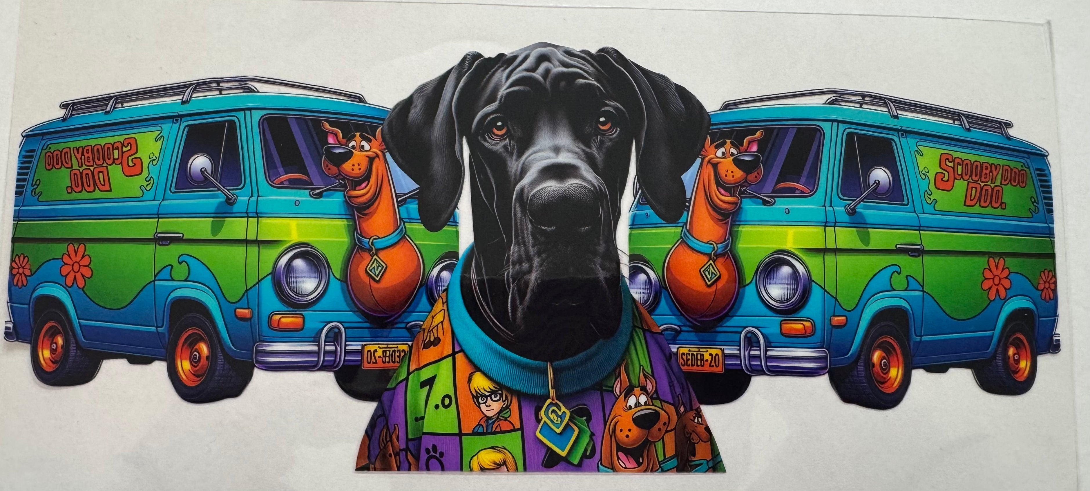 Scooby Doo 16oz Uv DTF Wrap #2