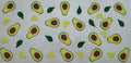 Avocado 16oz Uv DTF Wrap #2