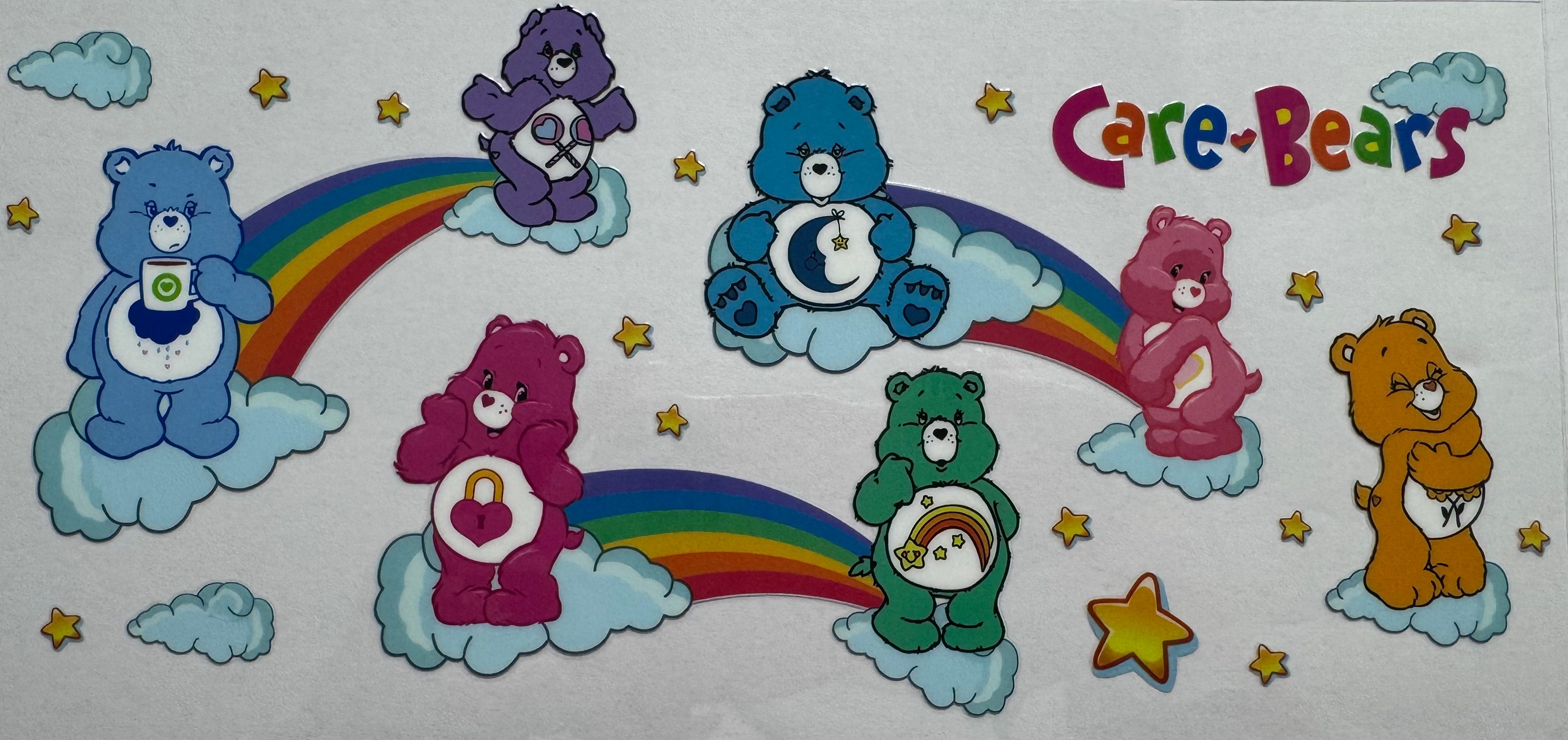 Care Bear 16oz Uv DTF Wrap #7