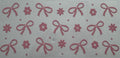bows and flowers 16oz Uv DTF Wrap #2