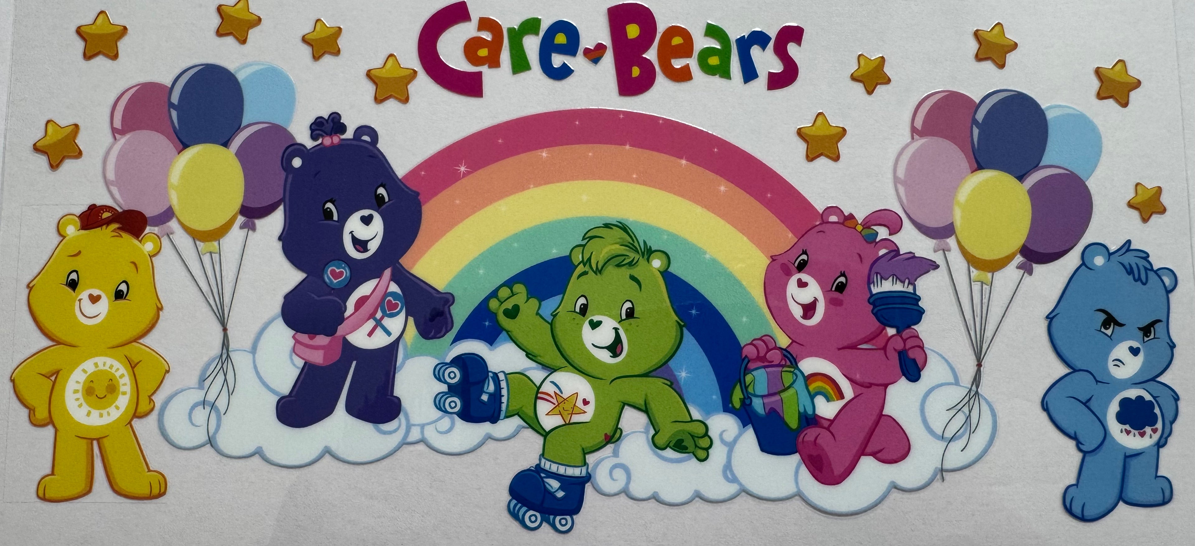 Care Bear 16oz Uv DTF Wrap #4