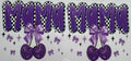 Purple cherry Mama 16oz Uv DTF Wrap