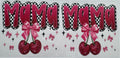 Pink cherry Mama 16oz Uv DTF Wrap