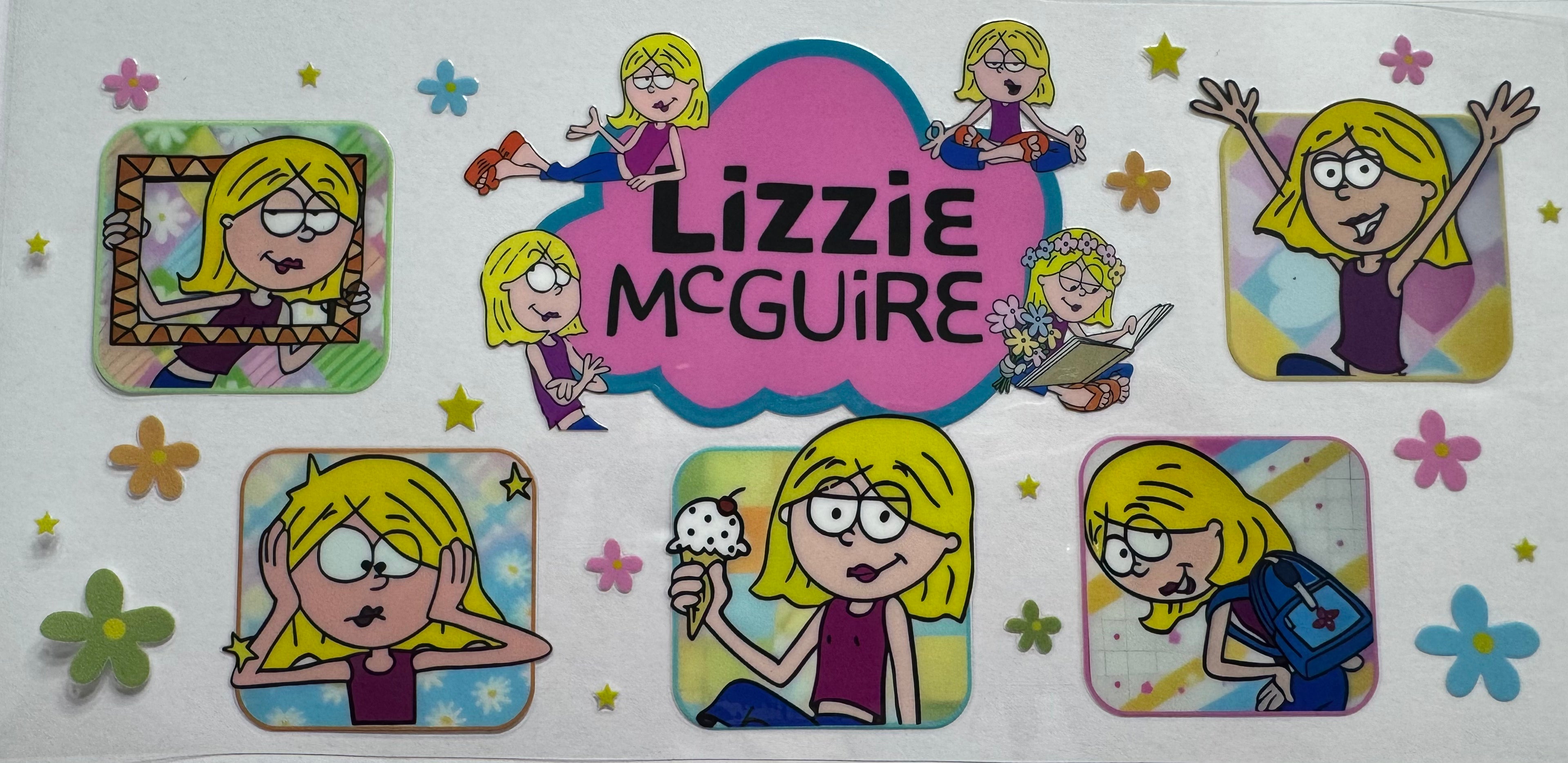 Lizzie Mcguire 16oz Uv DTF Wrap