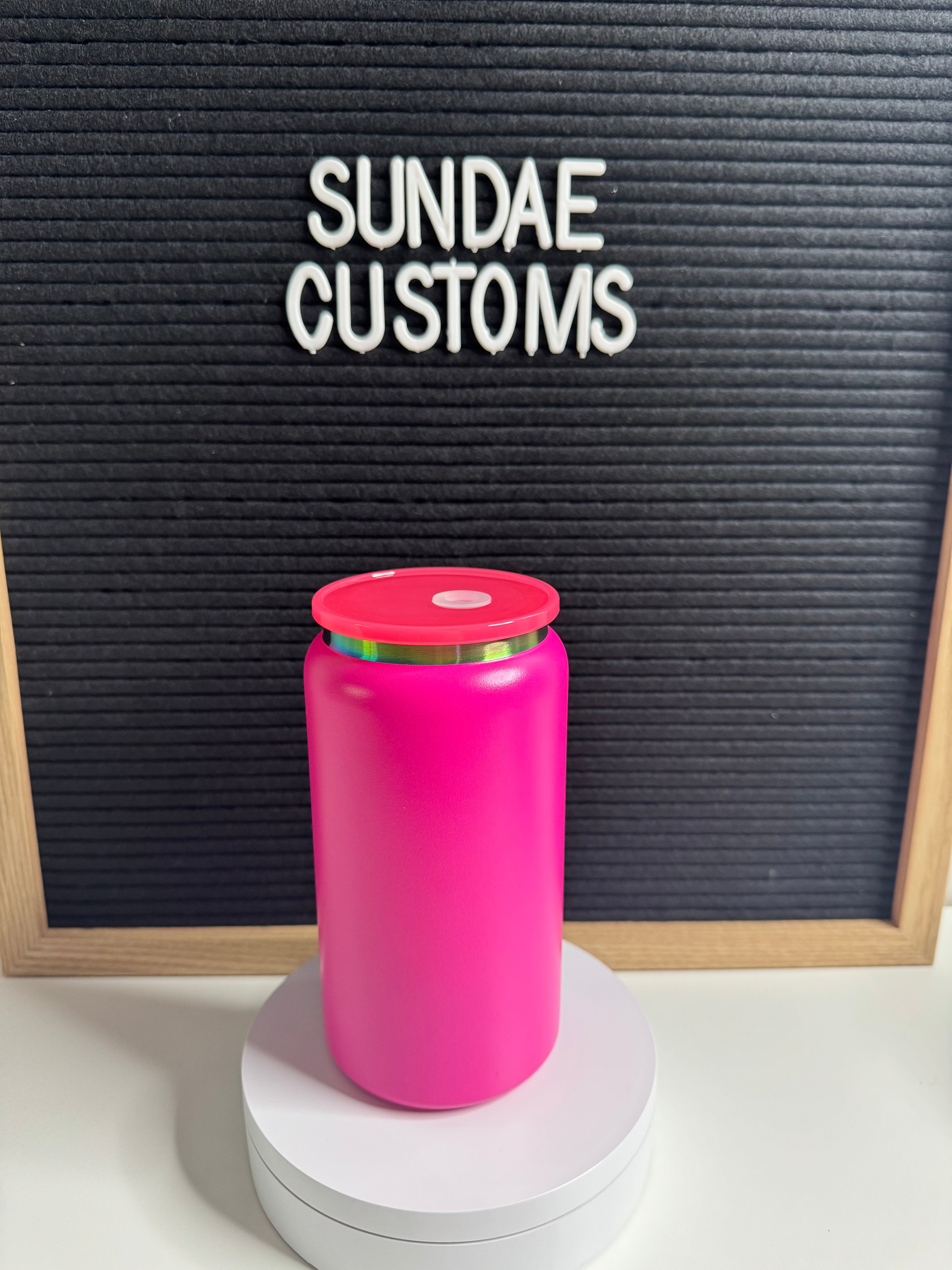 16oz Stainless Steel Tumbler