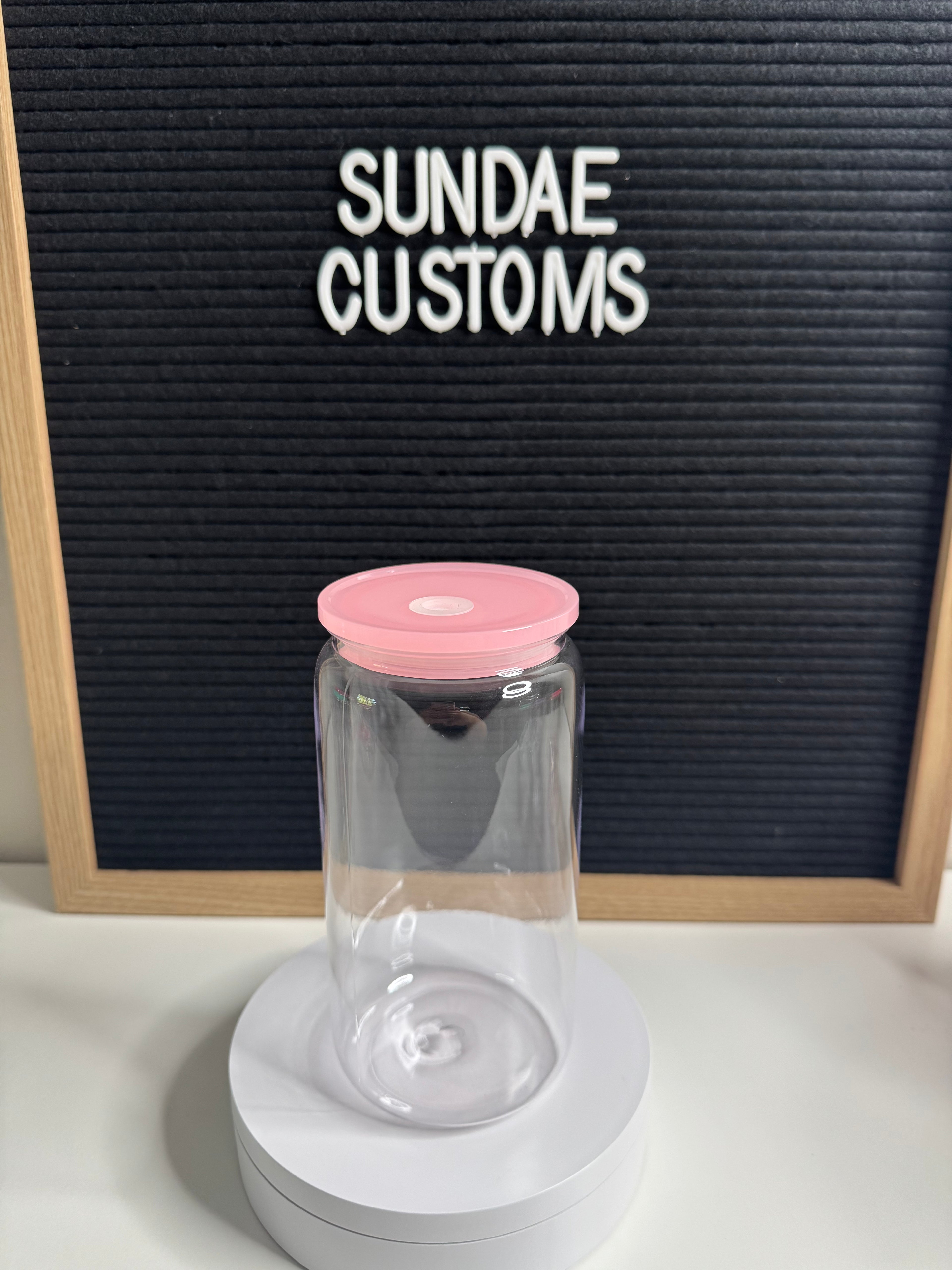 16oz acrylic Tumbler *No Glitter*
