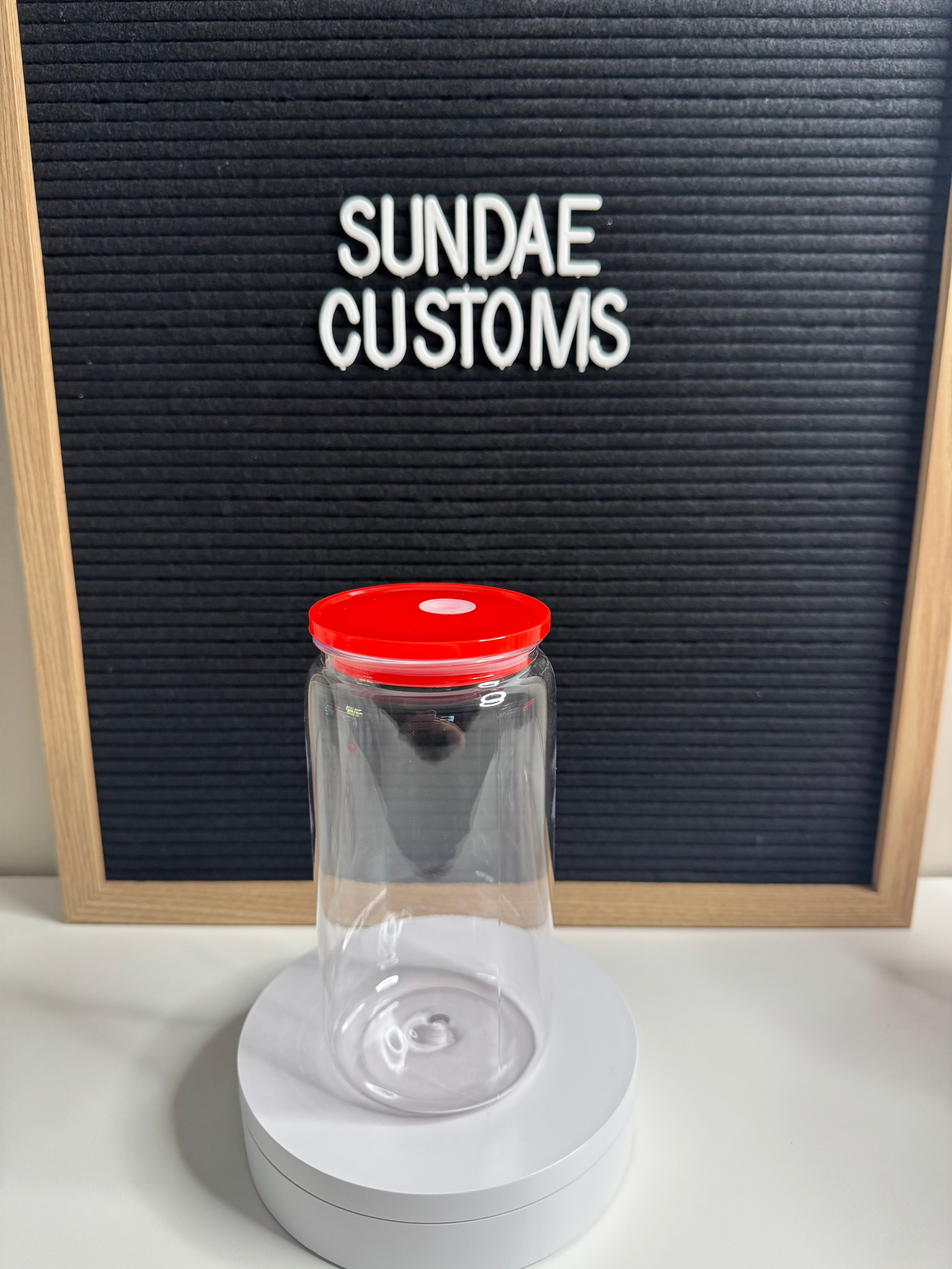 16oz acrylic Tumbler *No Glitter*