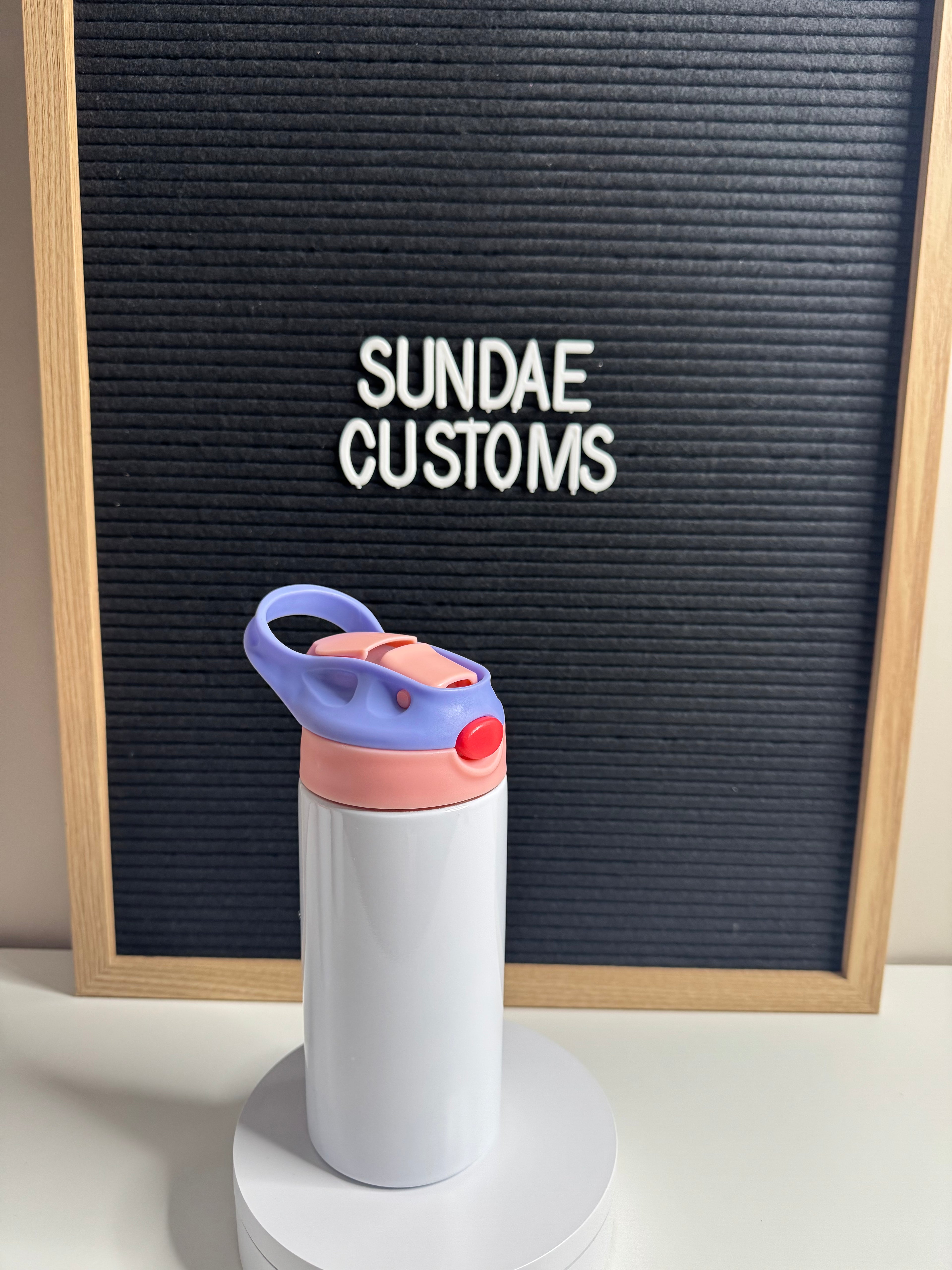12oz Stainless steel kids water bottles