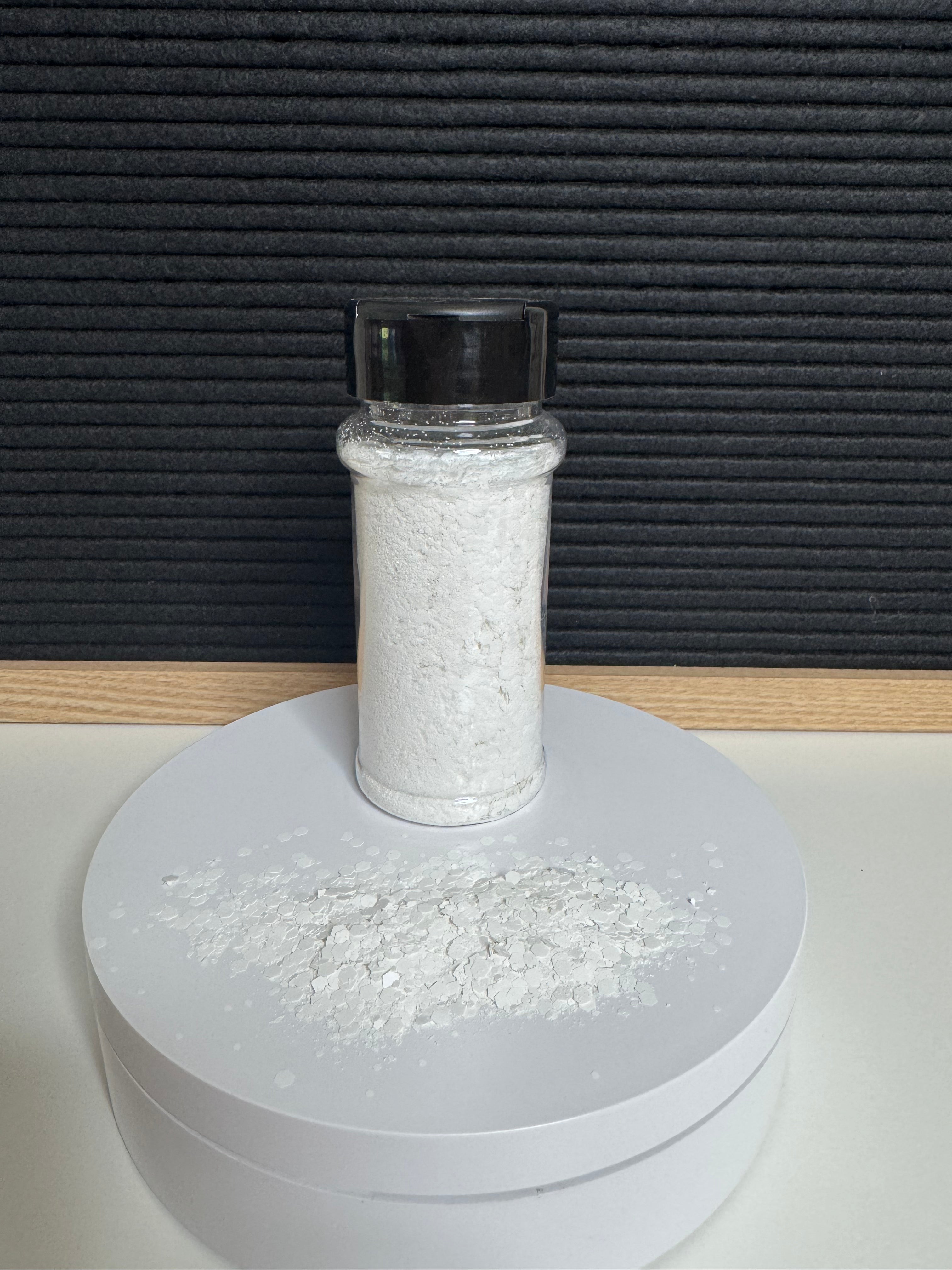 Cloud White 50g bottle chunky glitter