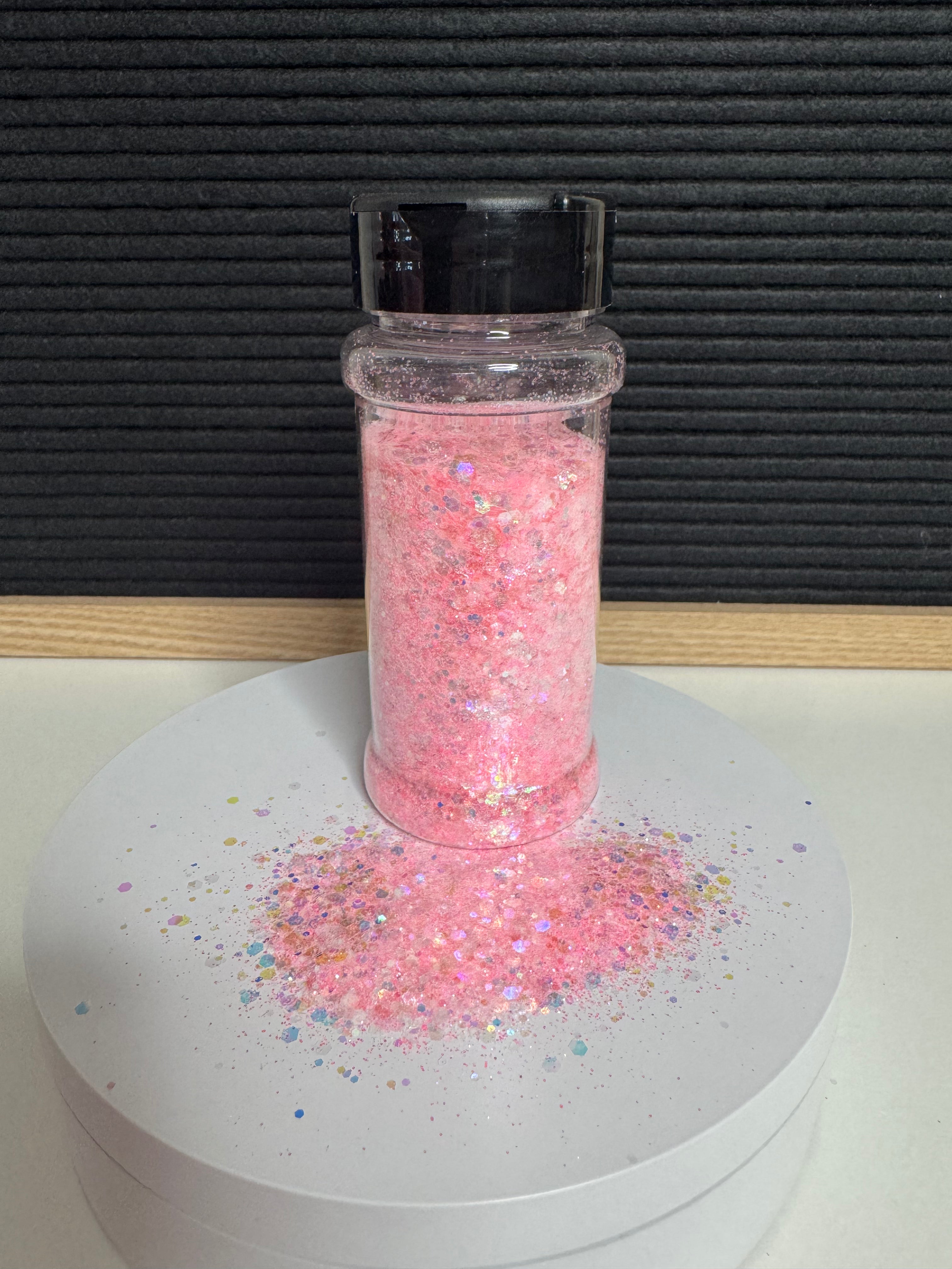 Cotton Candy 50g bottle chunky glitter