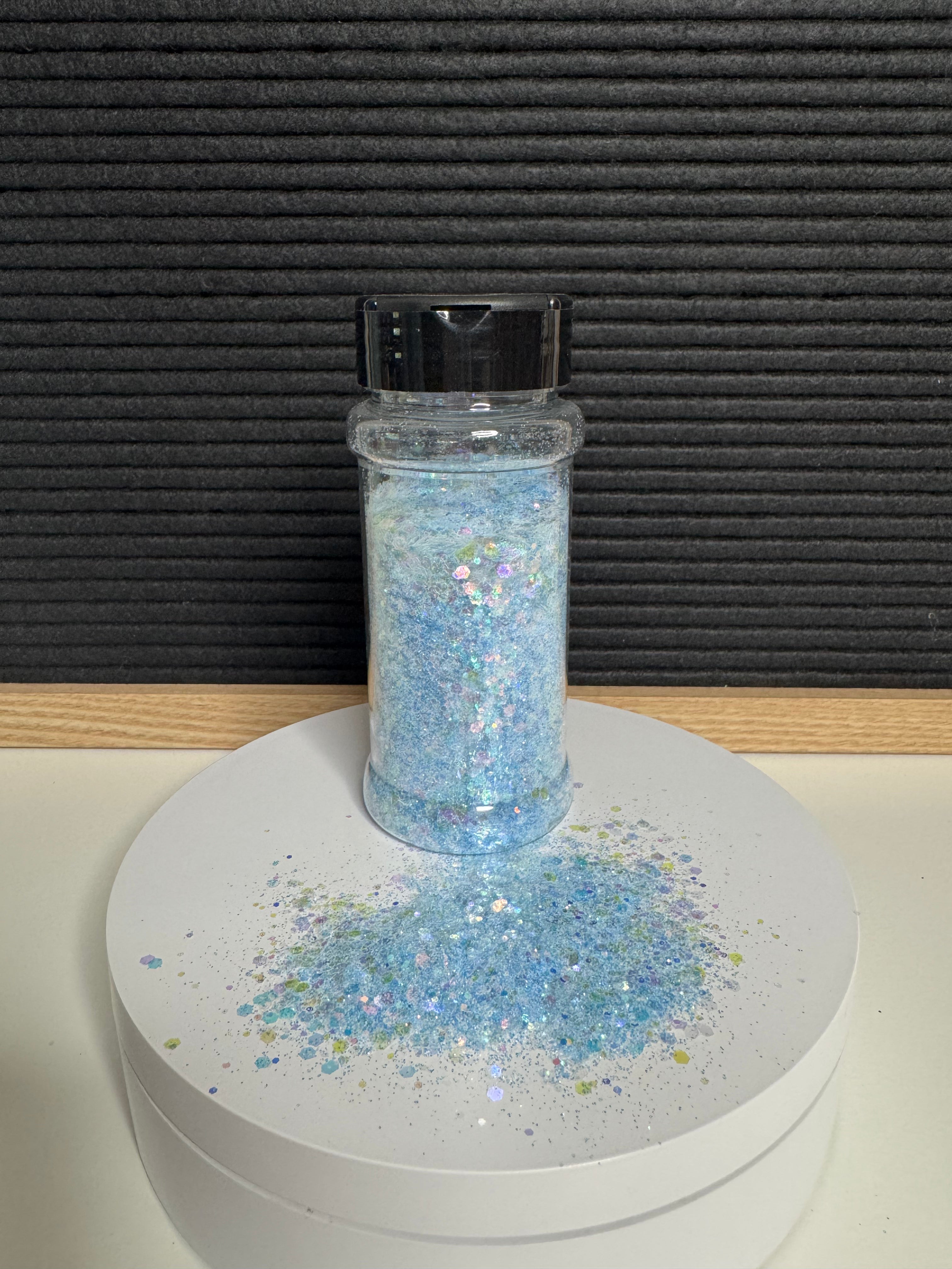Elsa Blue 50g bottle chunky glitter