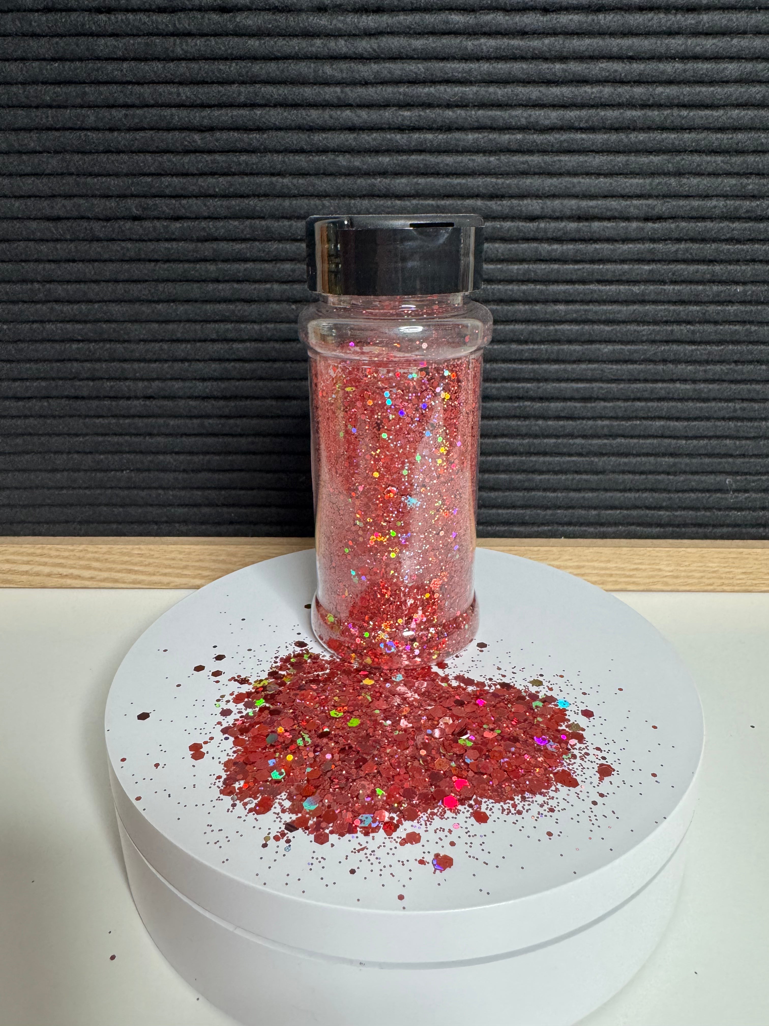 Ruby Rose 50g bottle chunky glitter