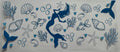 Mermaid in the ocean 16oz Uv DTF Wrap