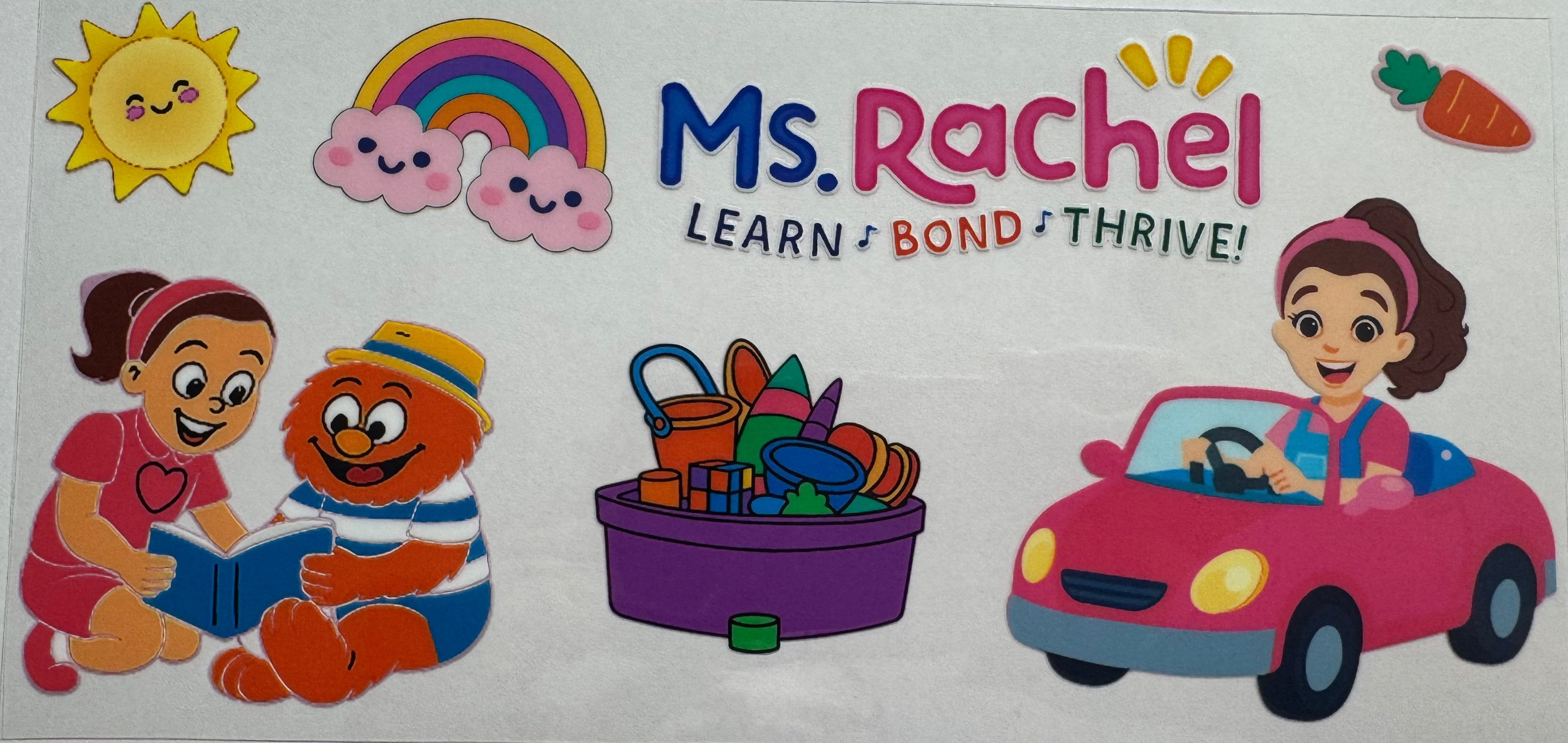 Miss Rachel 16oz Uv DTF Wrap
