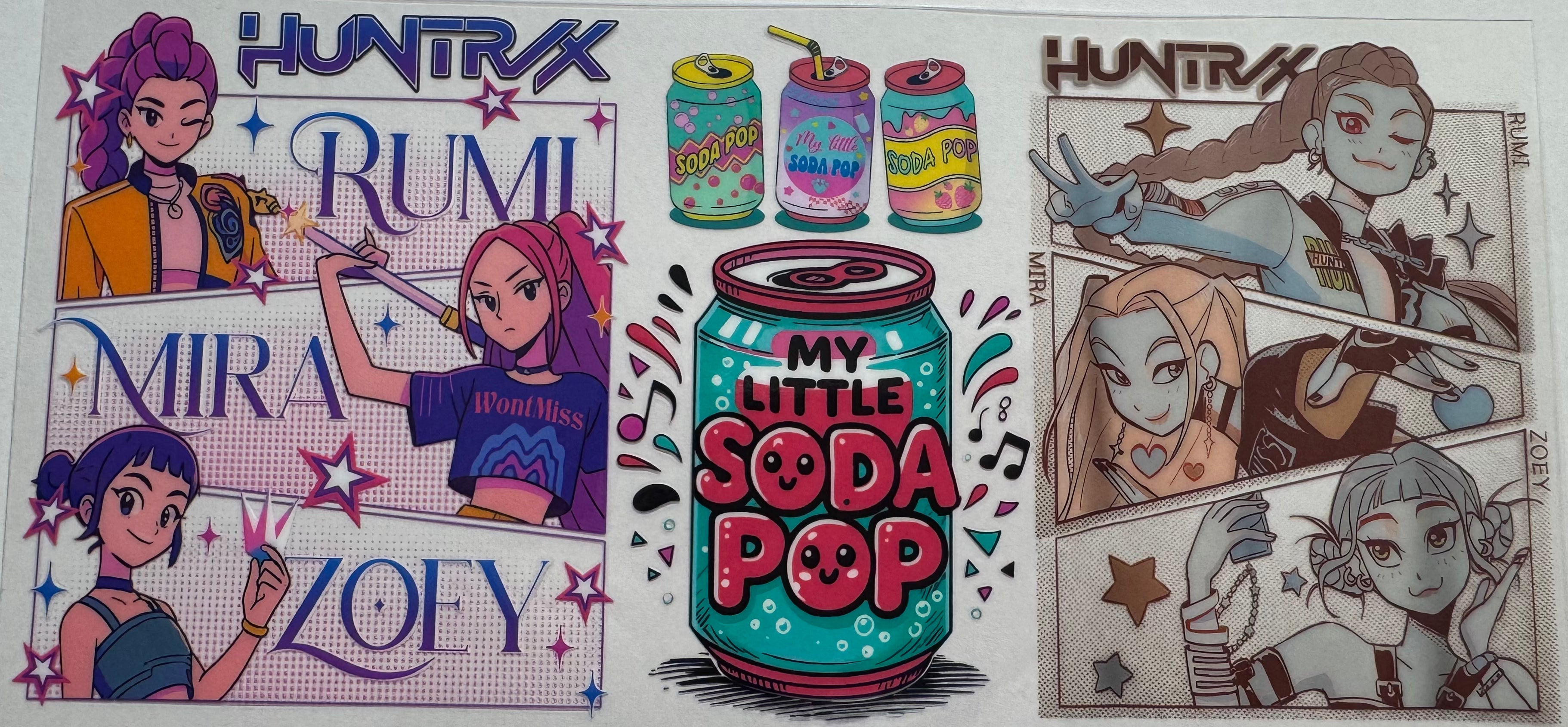 My little soda pop 16oz Uv DTF Wrap
