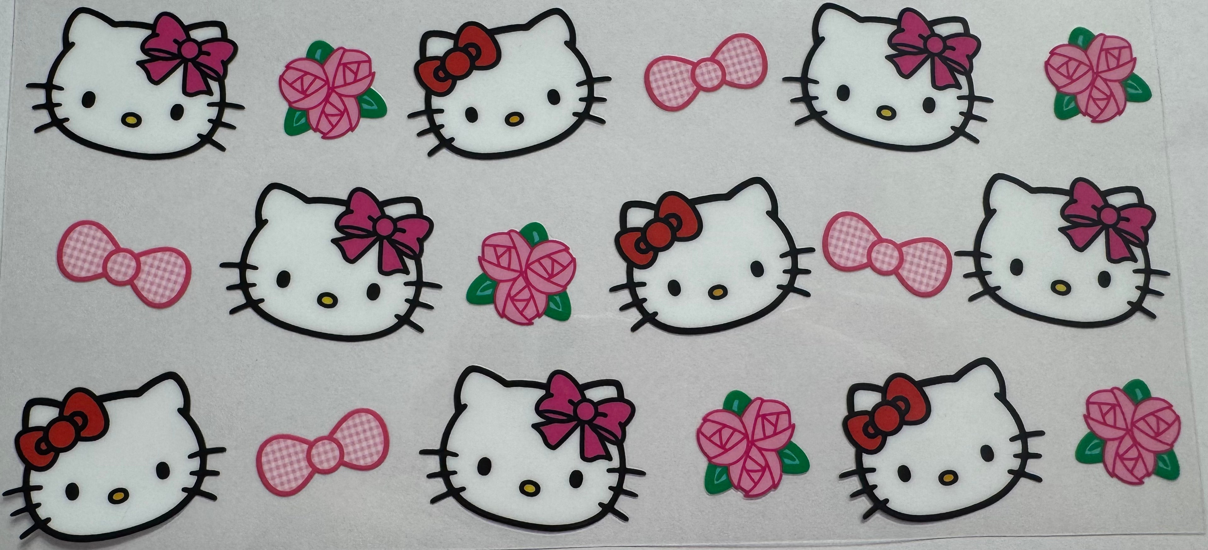 Hello Kitty 16oz Uv DTF Wrap #2
