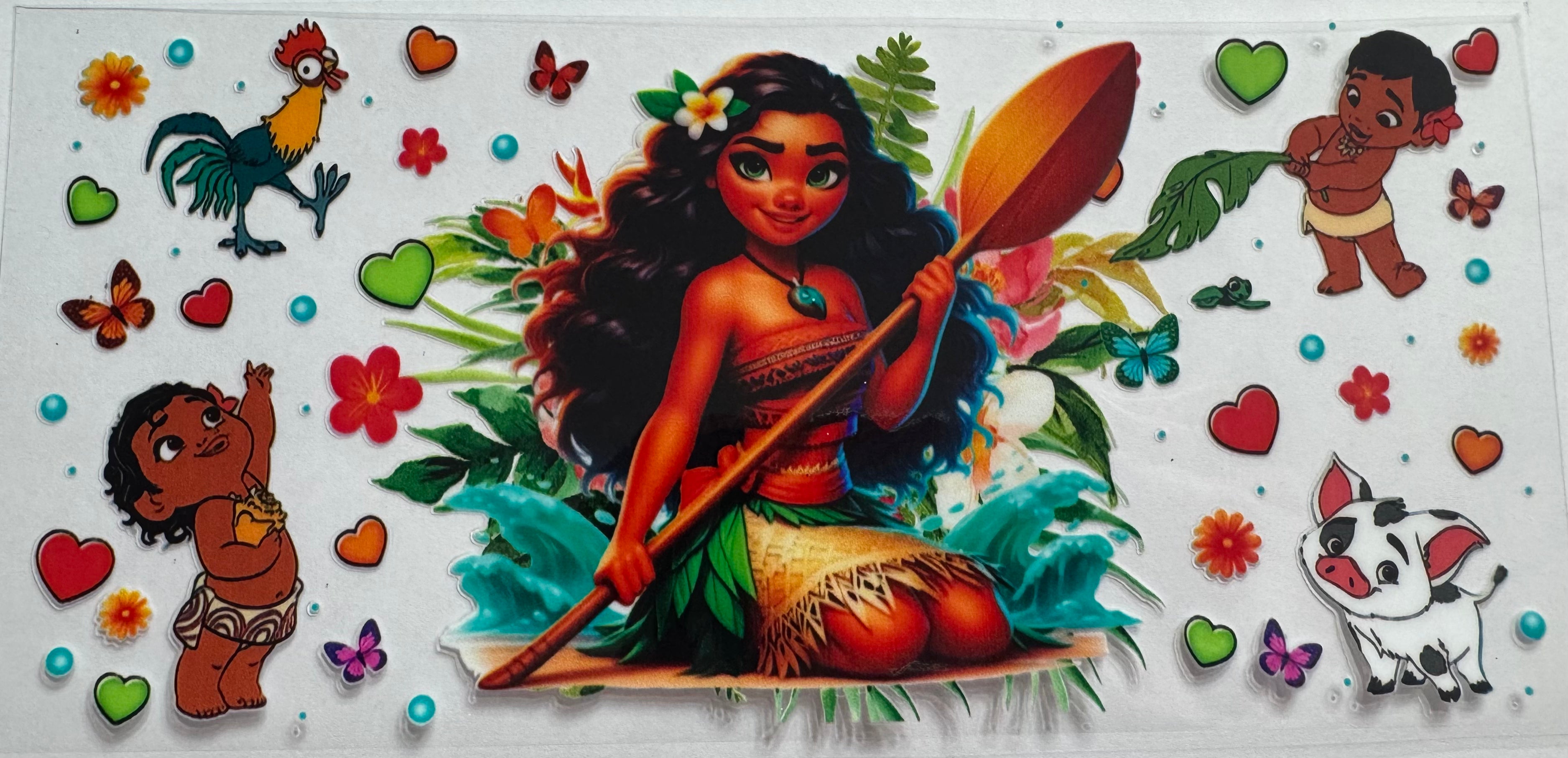 Moana 16oz Uv DTF Wrap #3