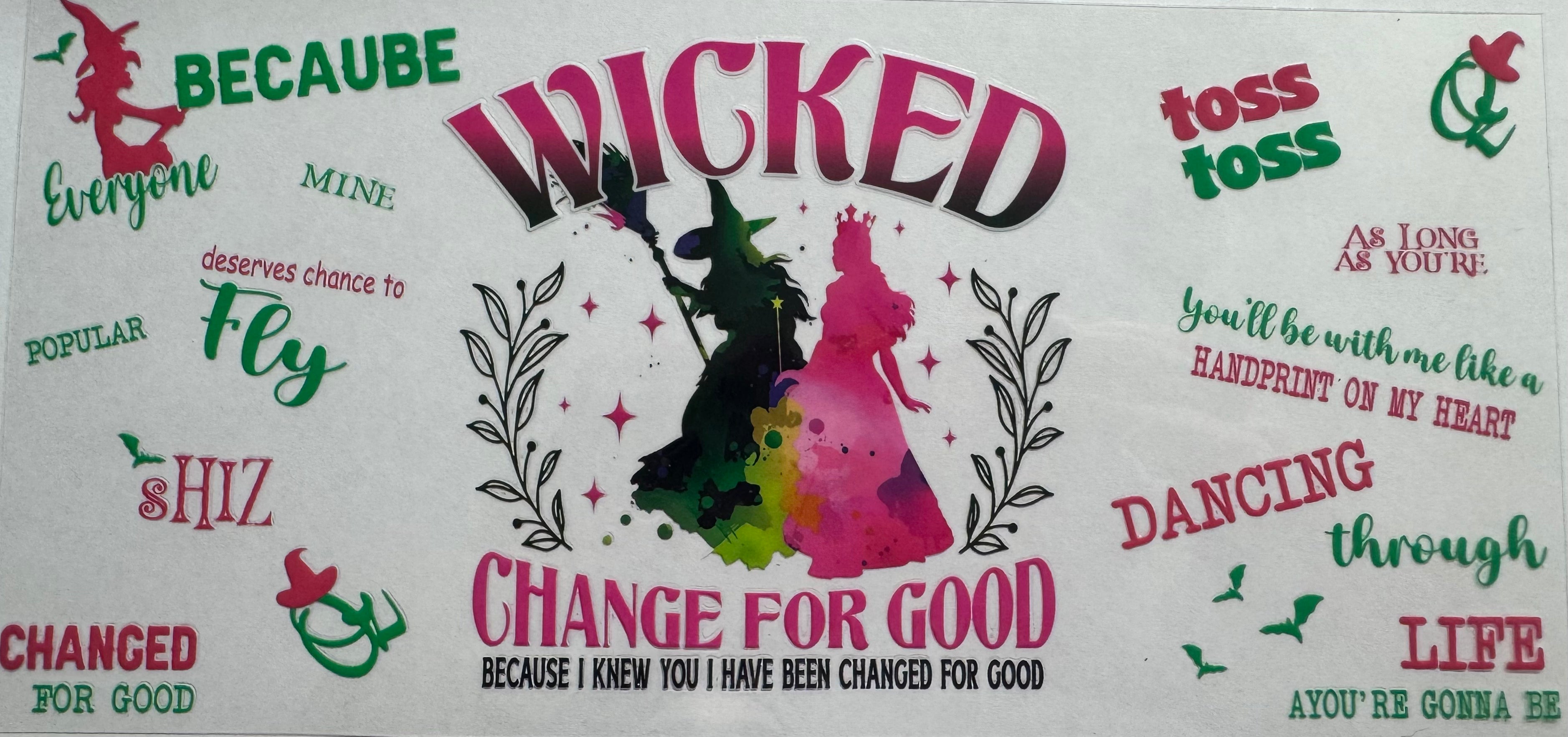 Wicked 16oz Uv DTF Wrap