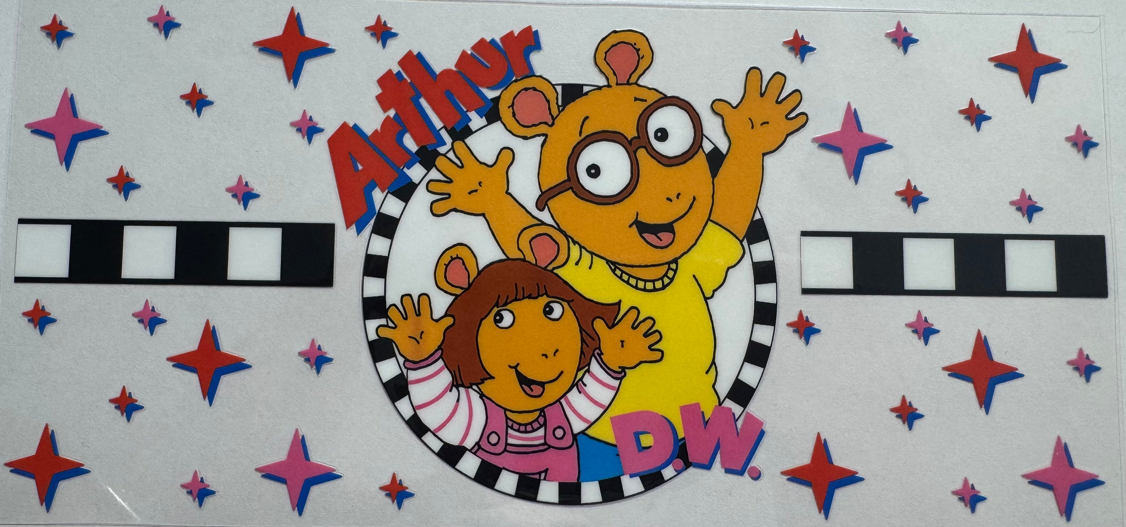 Arthur 16oz Uv DTF Wrap