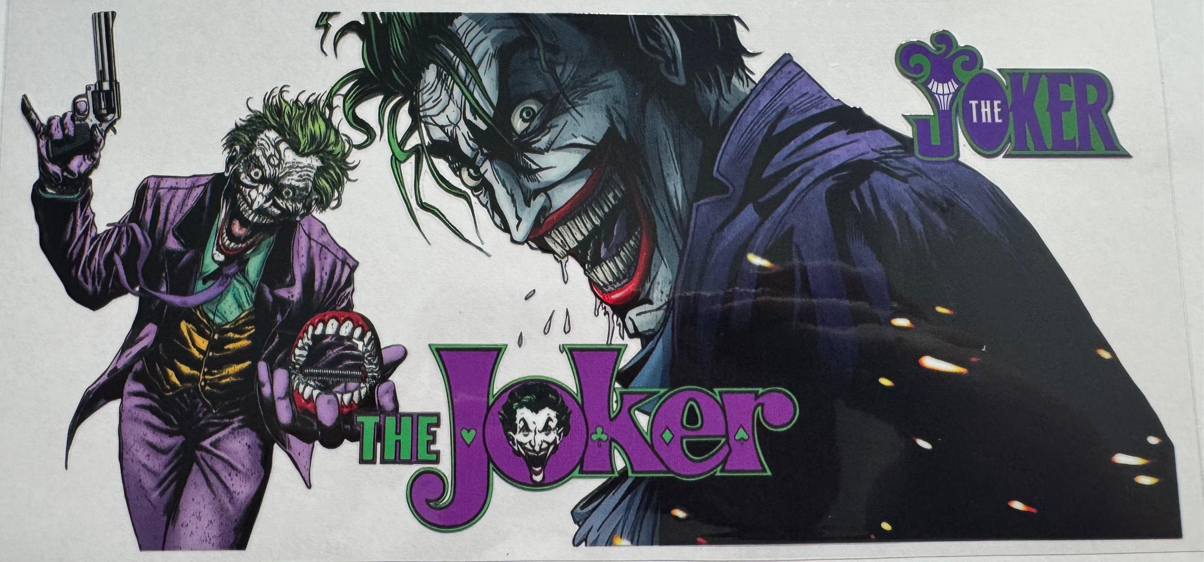 Joker 16oz Uv DTF Wrap #2
