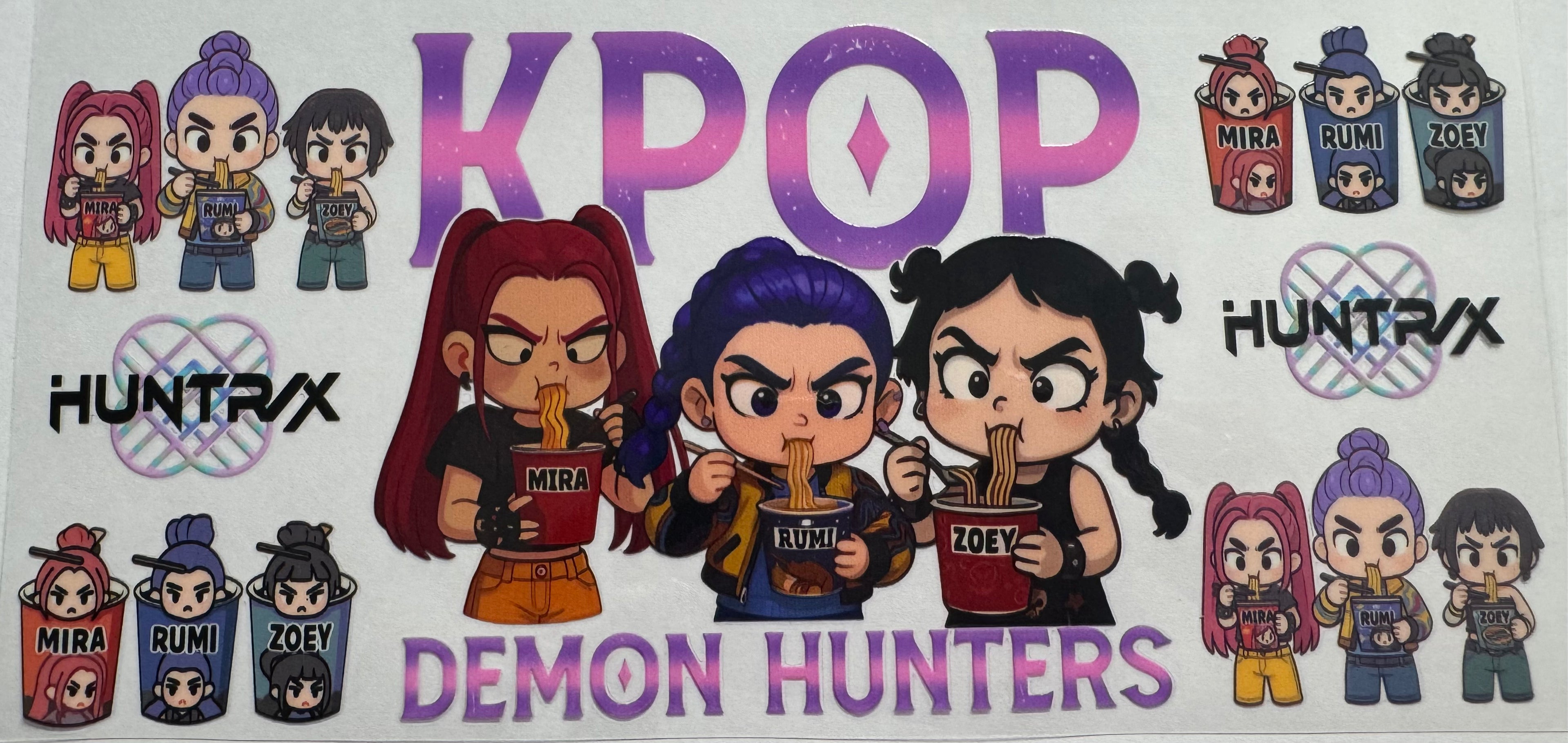 KPOP 16oz Uv DTF Wrap