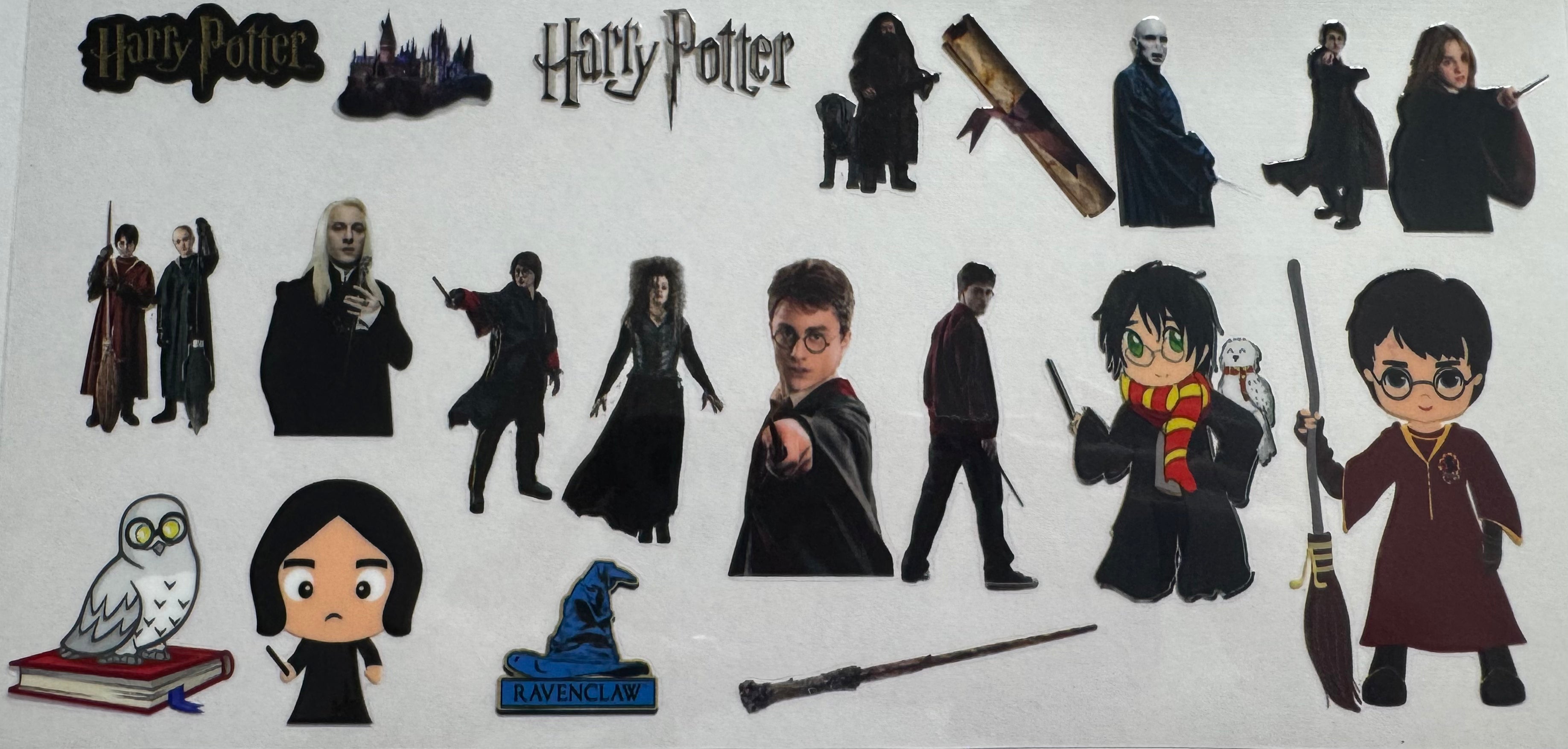 Harry Potter 16oz Uv DTF Wrap