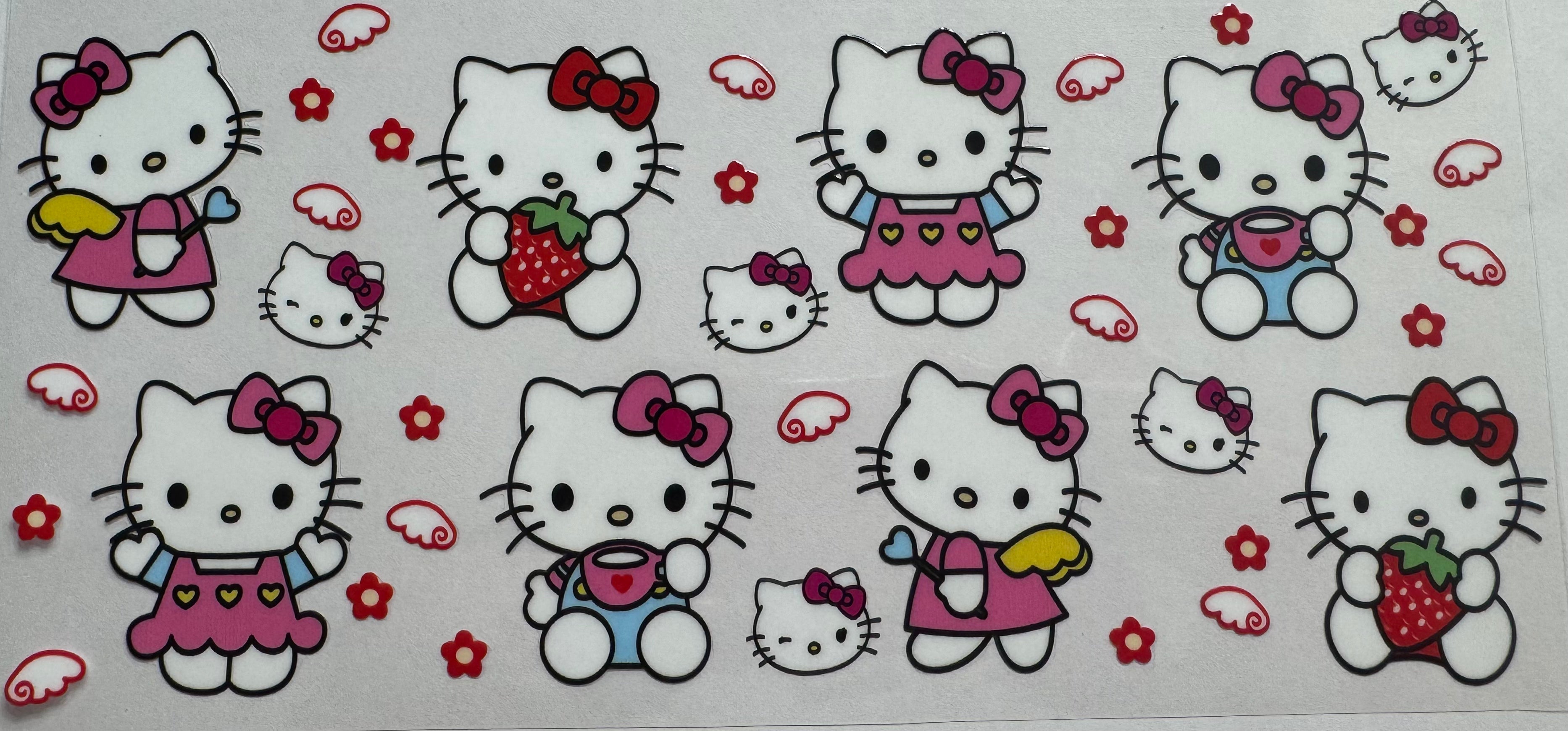 Hello Kitty 16oz Uv DTF Wrap #3