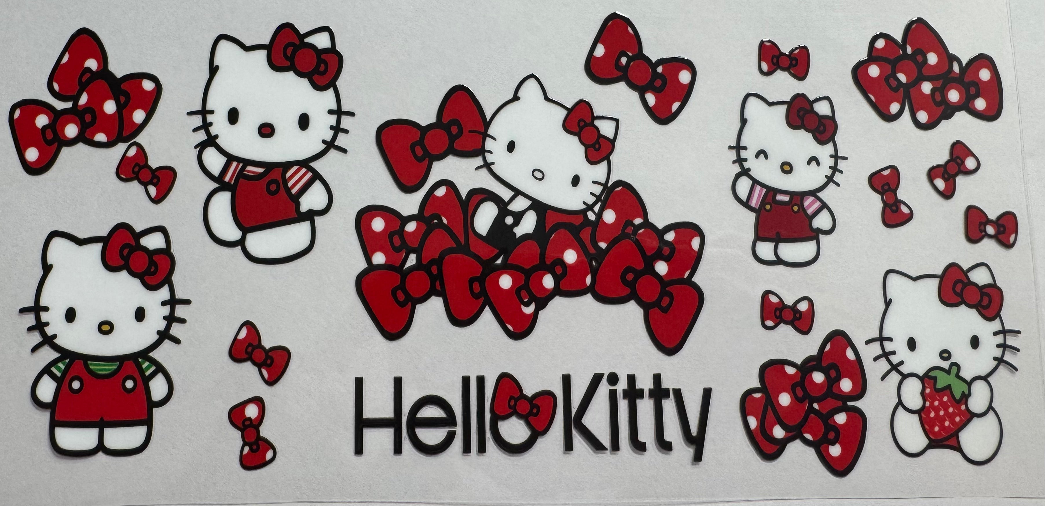 Hello Kitty 16oz Uv DTF Wrap #4