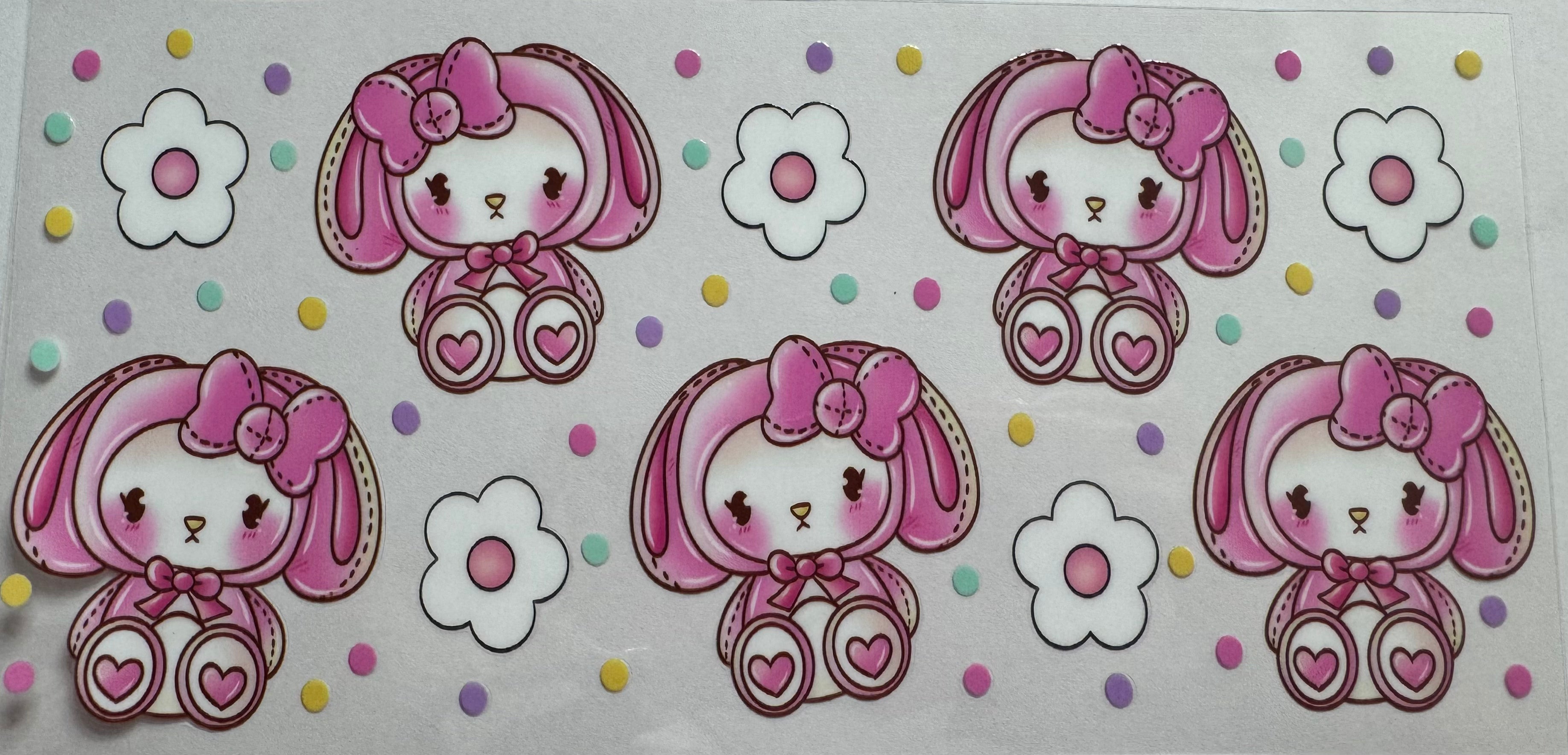Hello Kitty 16oz Uv DTF Wrap #5