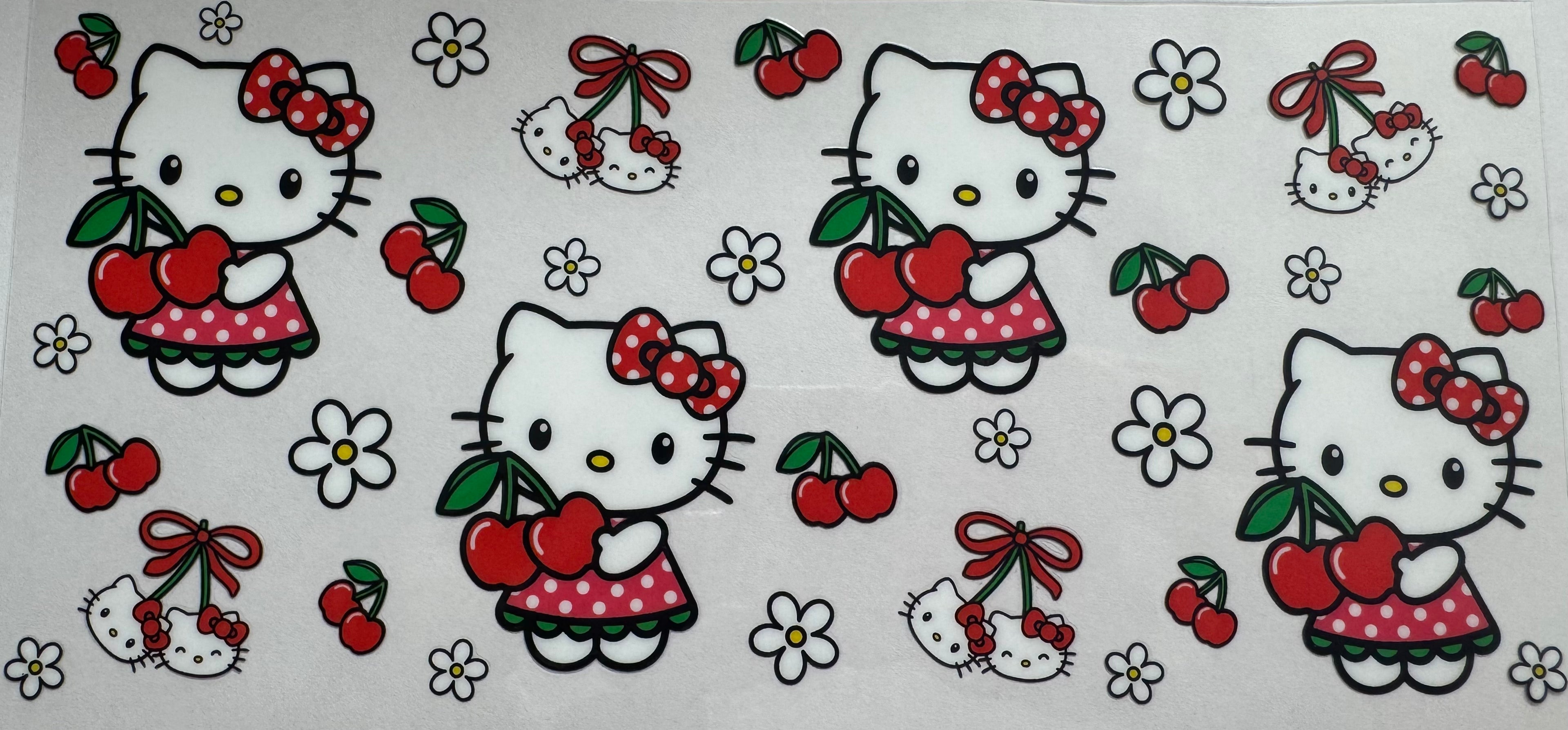 Hello Kitty 16oz Uv DTF Wrap #6