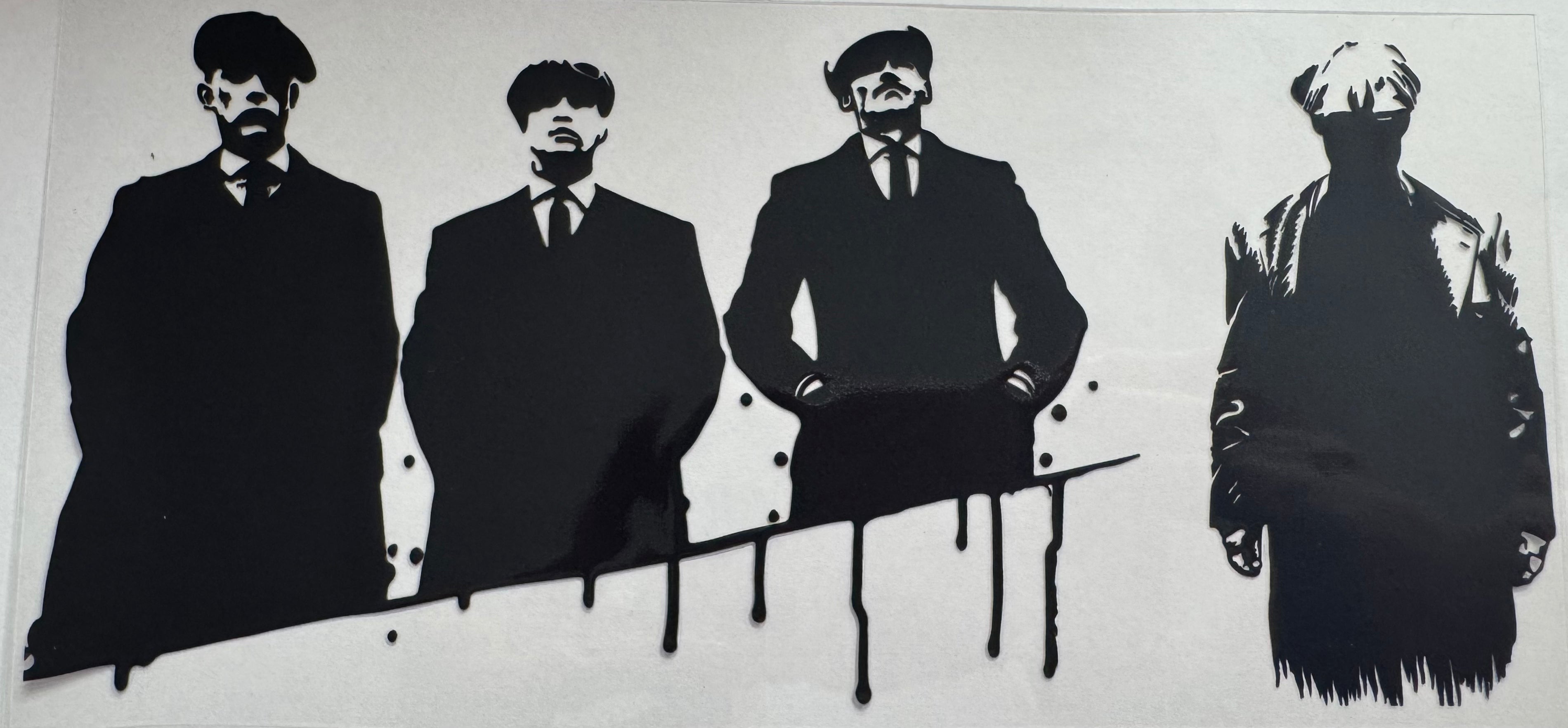 Peaky Blinders 16oz Uv DTF Wrap