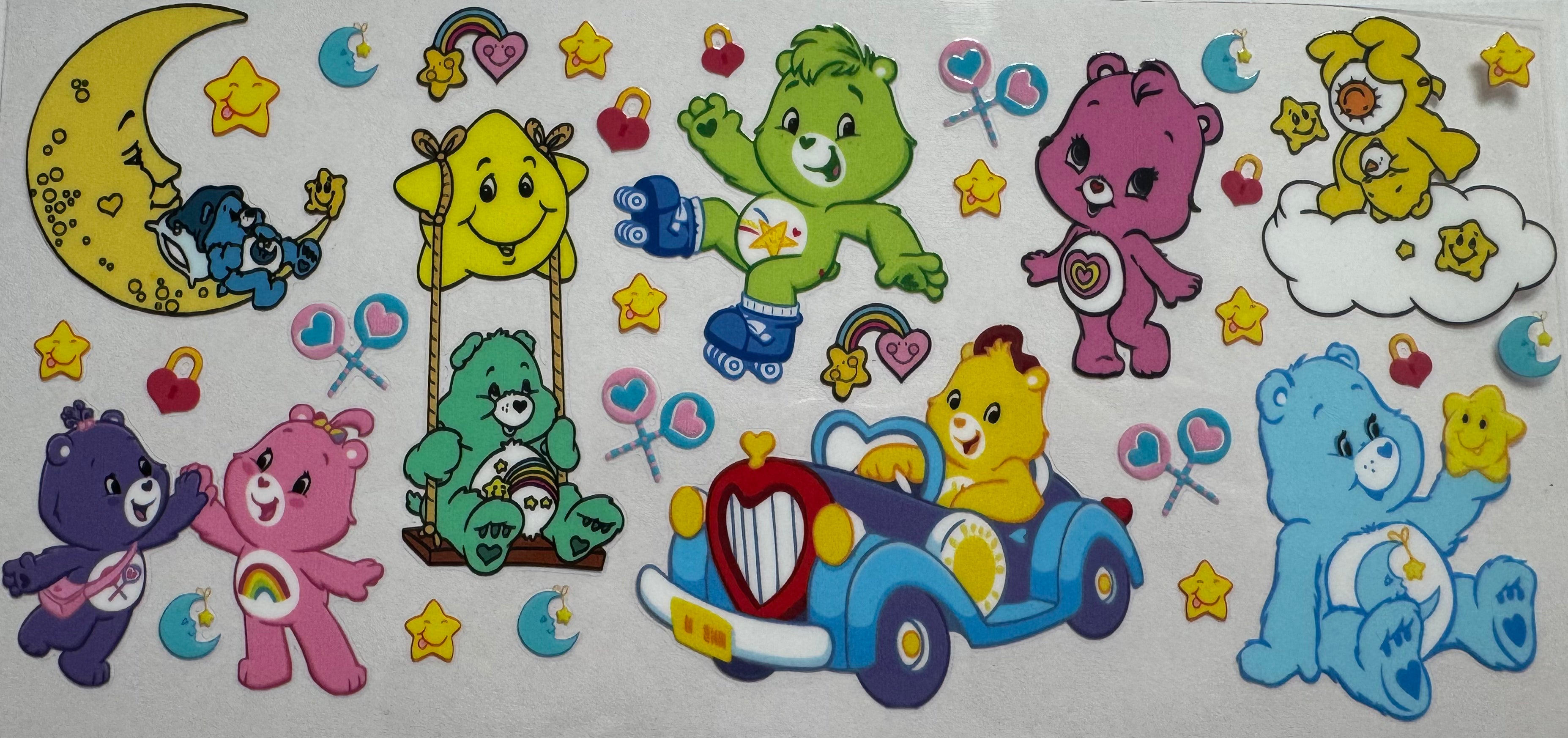 Care Bears 16oz Uv DTF Wrap #3