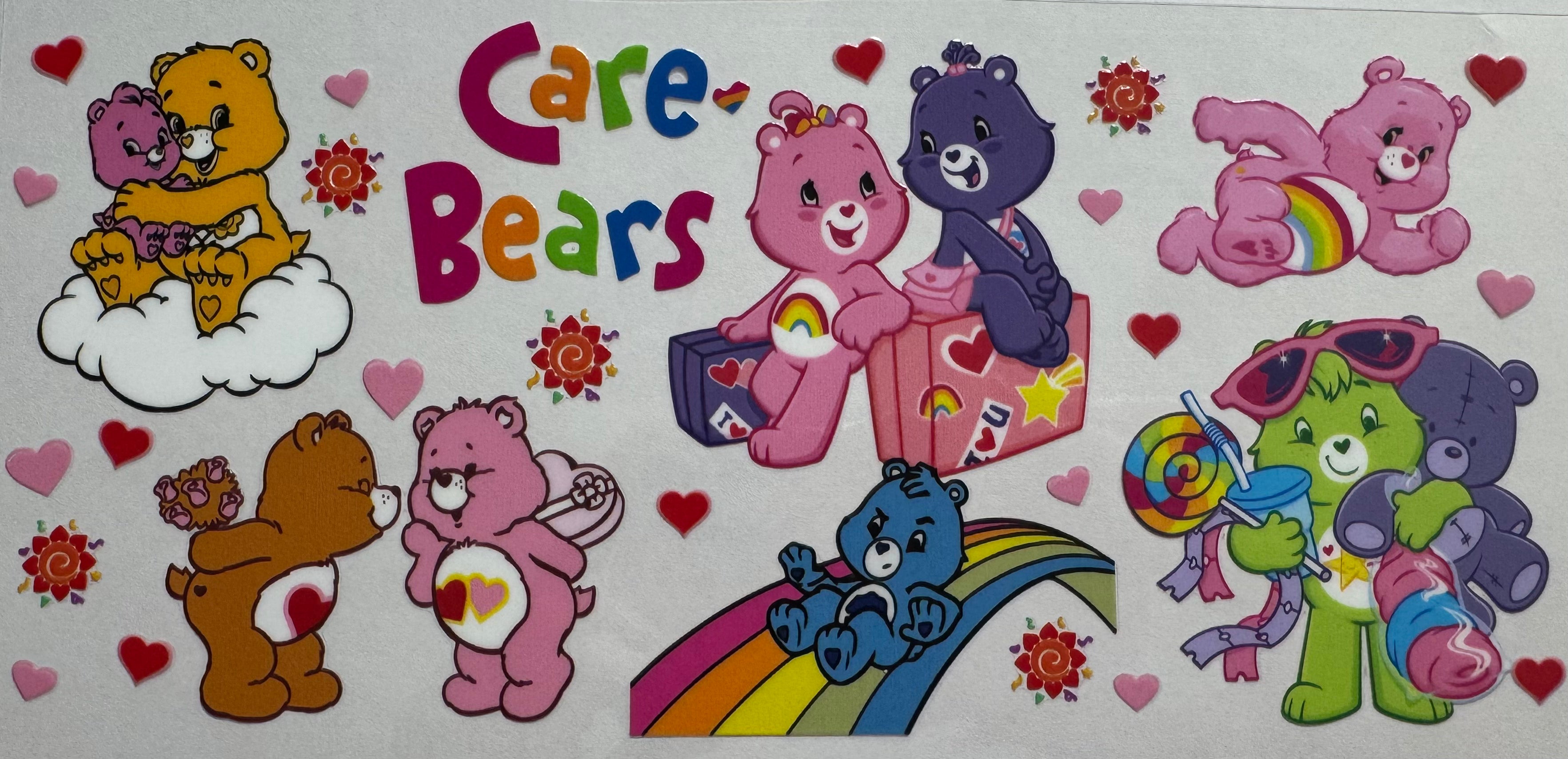 Care Bears 16oz Uv DTF Wrap #4