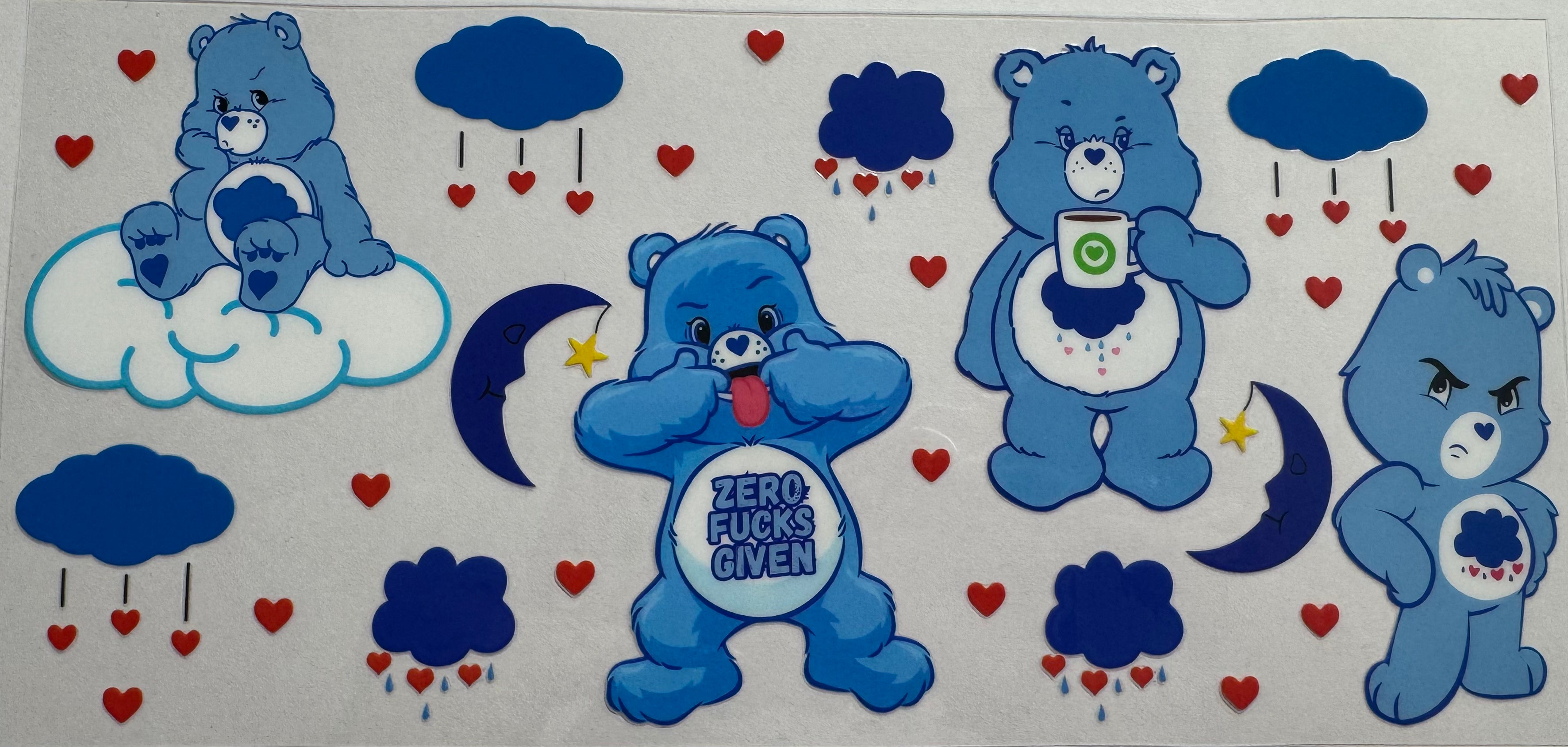 Care Bears 16oz Uv DTF Wrap #6