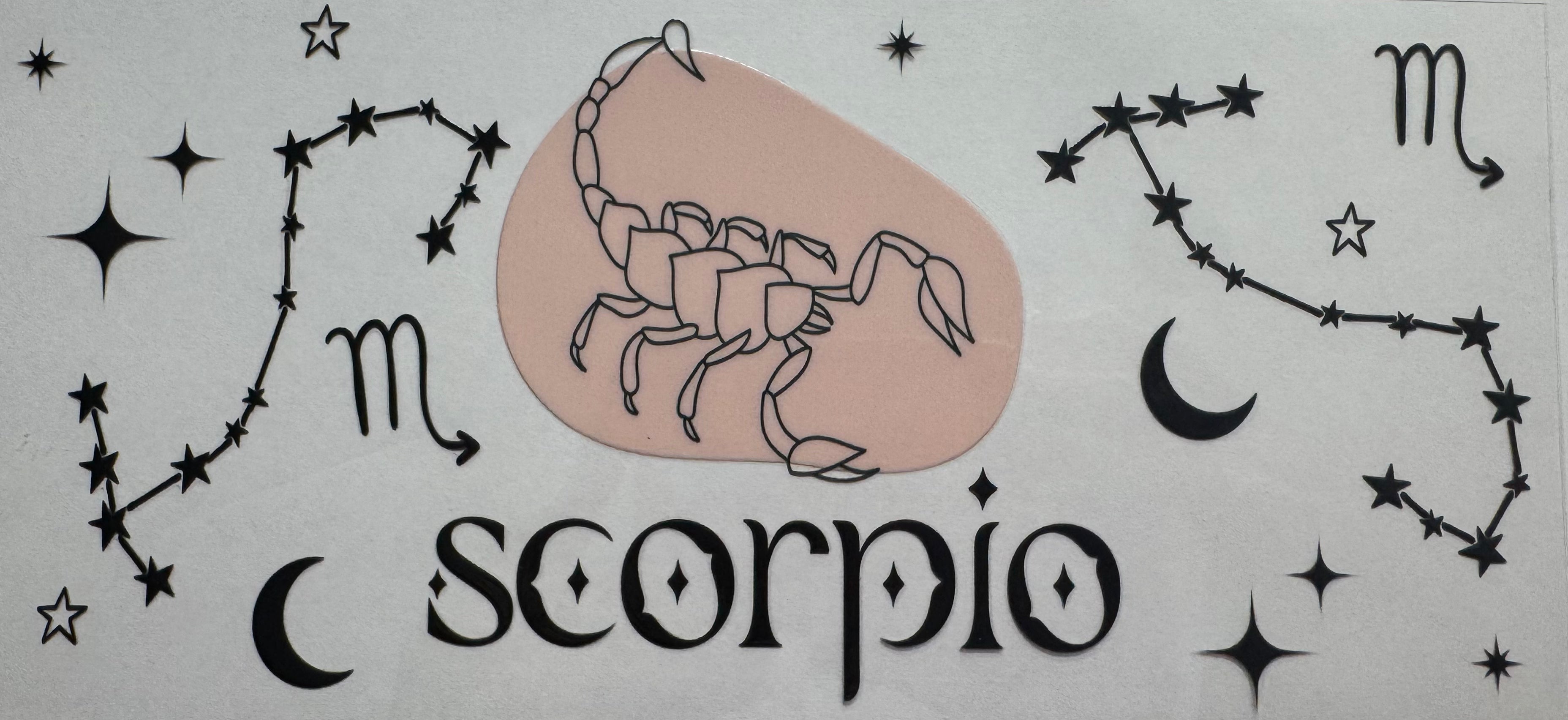 Scorpio 16oz Uv DTF Wrap
