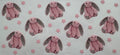 Light pink bunny rabbit 16oz Uv DTF Wrap