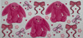 Hot pink bunny rabbit 16oz Uv DTF Wrap #2
