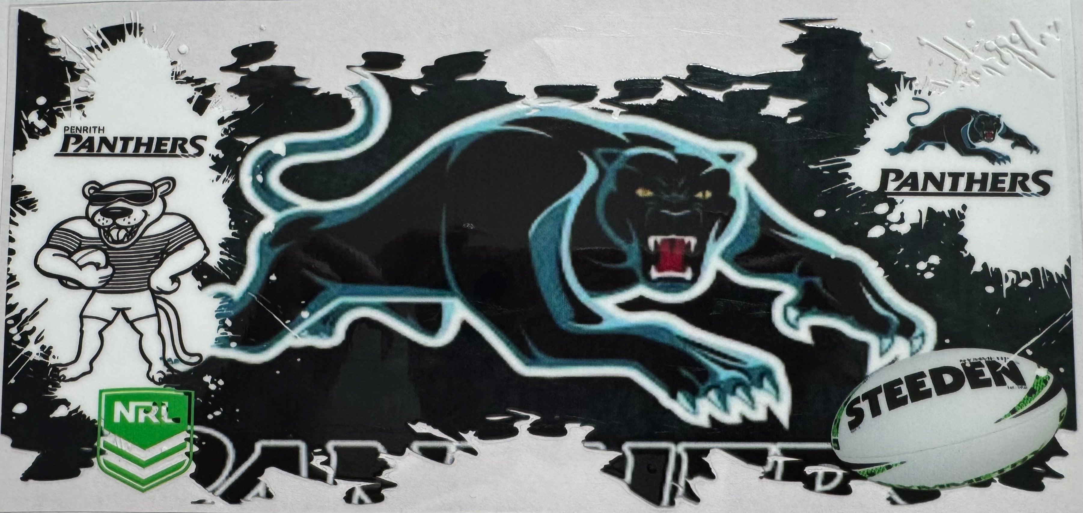 Penrith Panthers 16oz Uv DTF Wrap