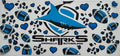 Cronulla Sharks 16oz Uv DTF Wrap #2