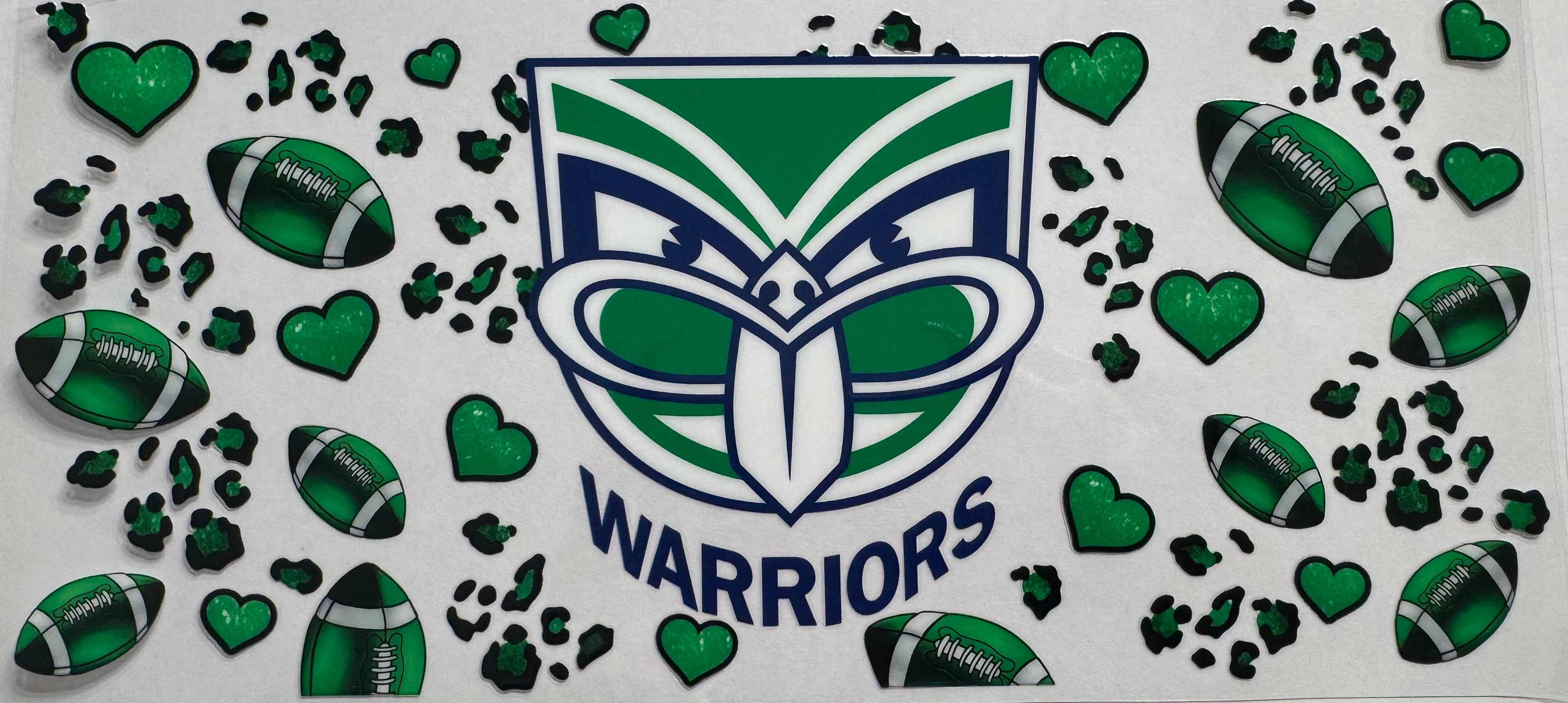 Warriors 16oz Uv DTF Wrap #2