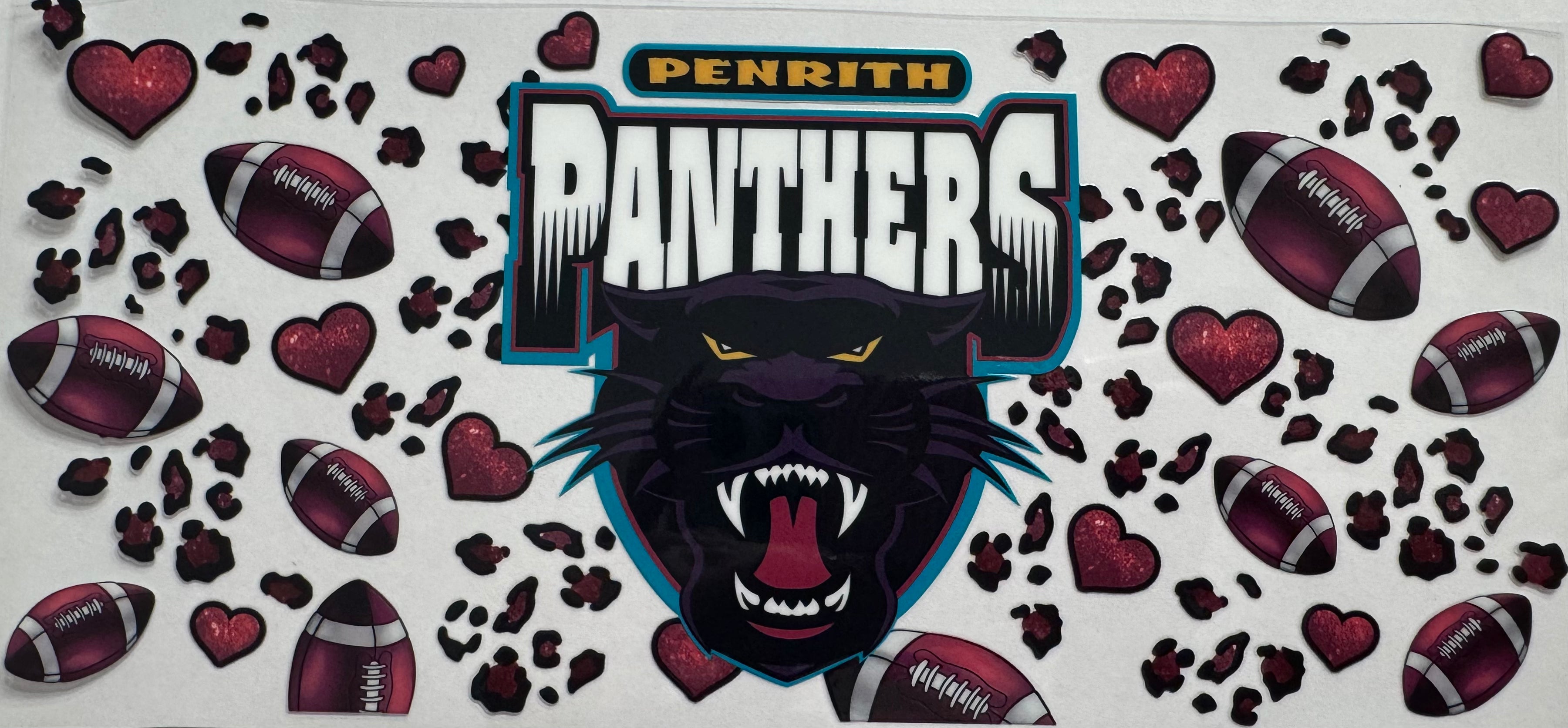 Penrith Panthers 16oz Uv DTF Wrap #2
