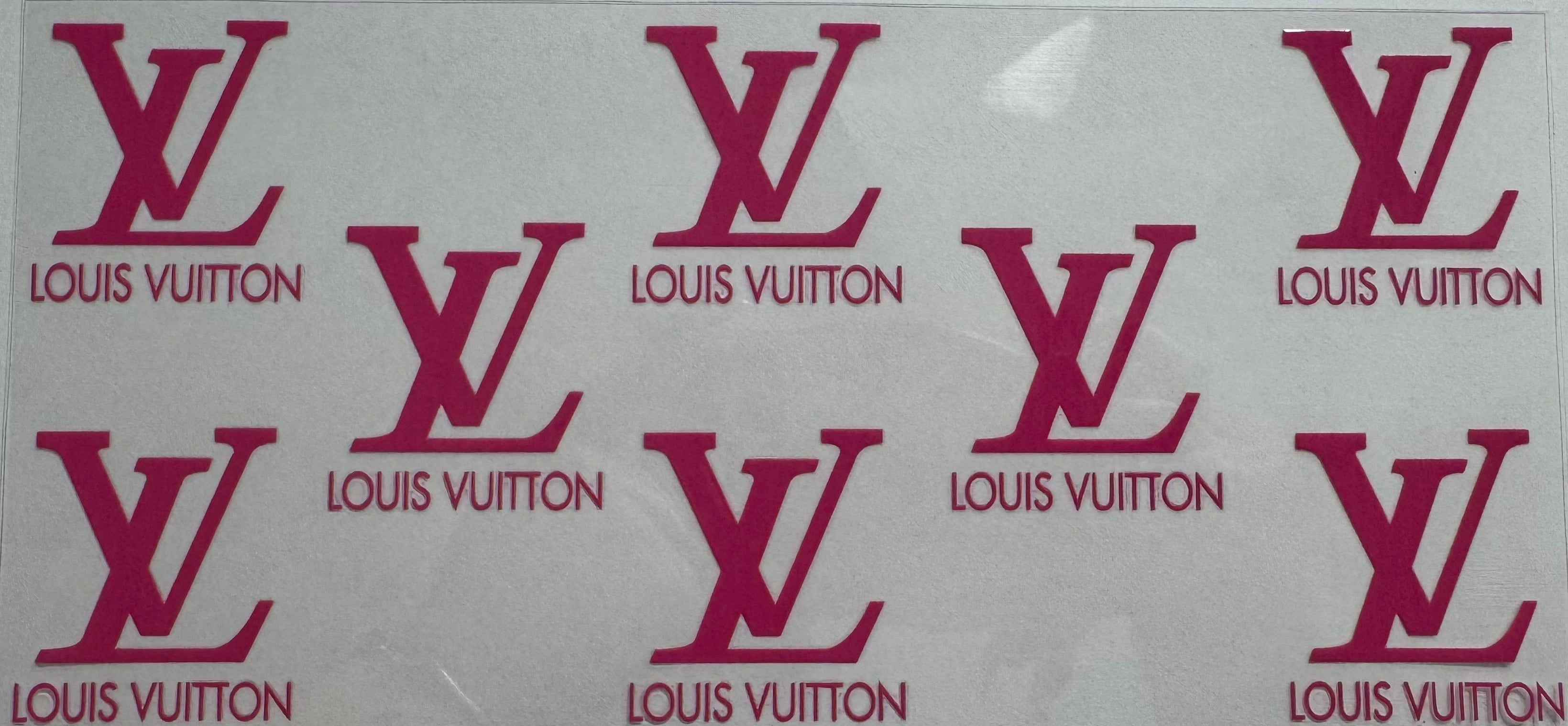 Pink Lv 16oz Uv DTF Wrap