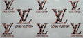 Leopard print Lv 16oz Uv DTF Wrap