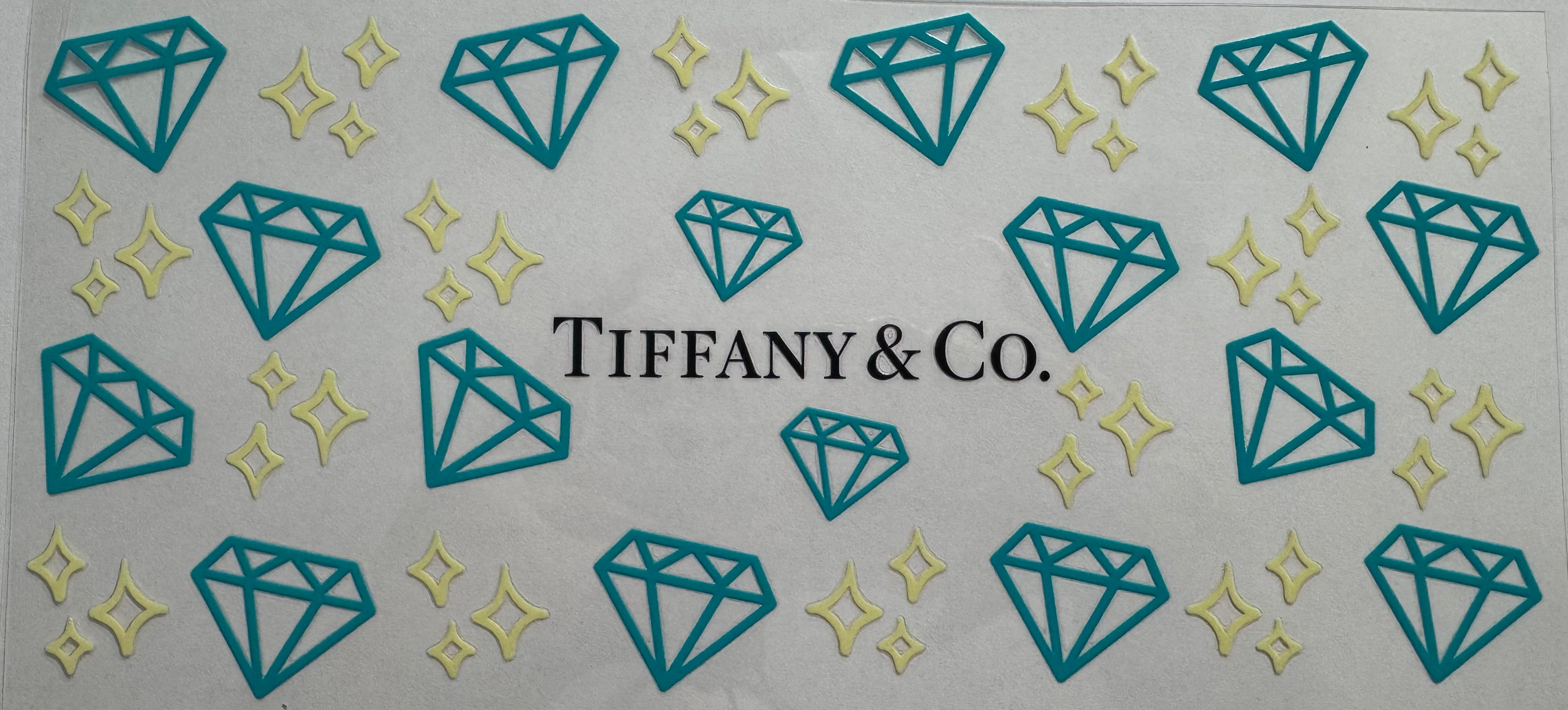 Tiffany & Co 16oz Uv DTF Wrap